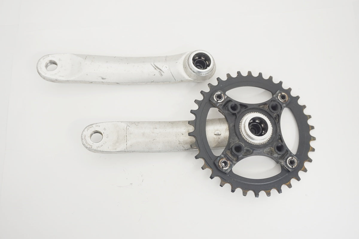 SHIMANO 「シマノ」 DEORE XT FC-M751 34T 170mm クランク / 京都八幡