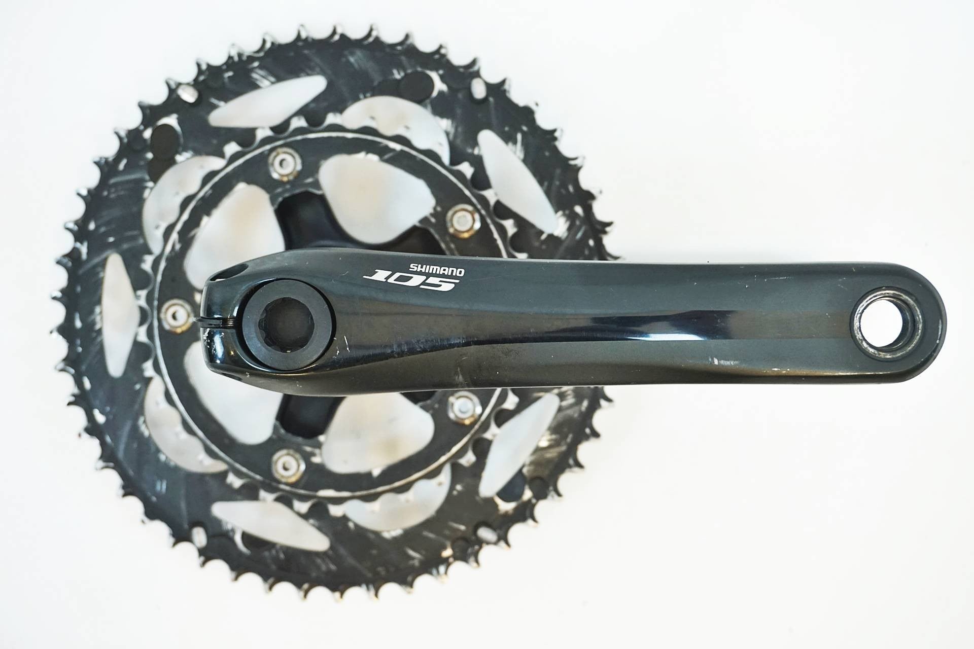 Shimano 105 クランクセット 黒 SHIMANO 105 FC-R7000 2×11S (50-34T、170㎜) クランクセット