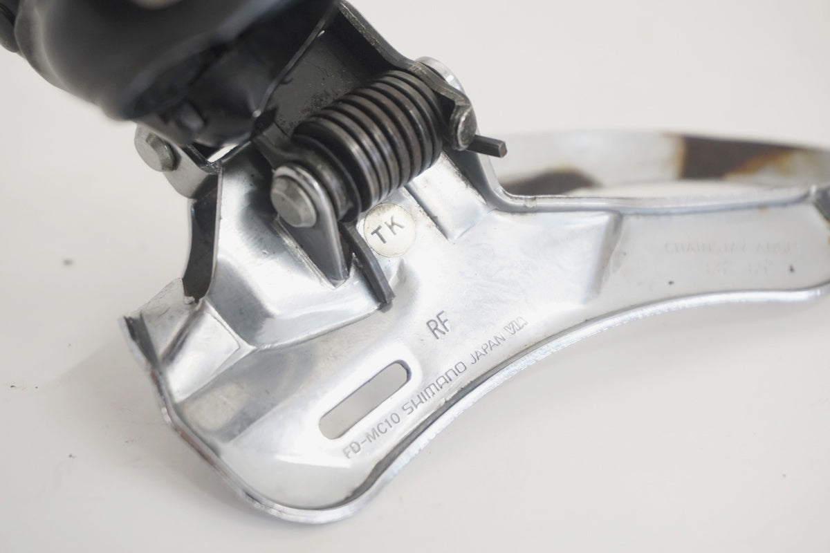 【要修理】モフリン　シルバー SHIMANO 「シマノ」 ALIVIO FD-MC10 フロントディレイラー / 京都八幡