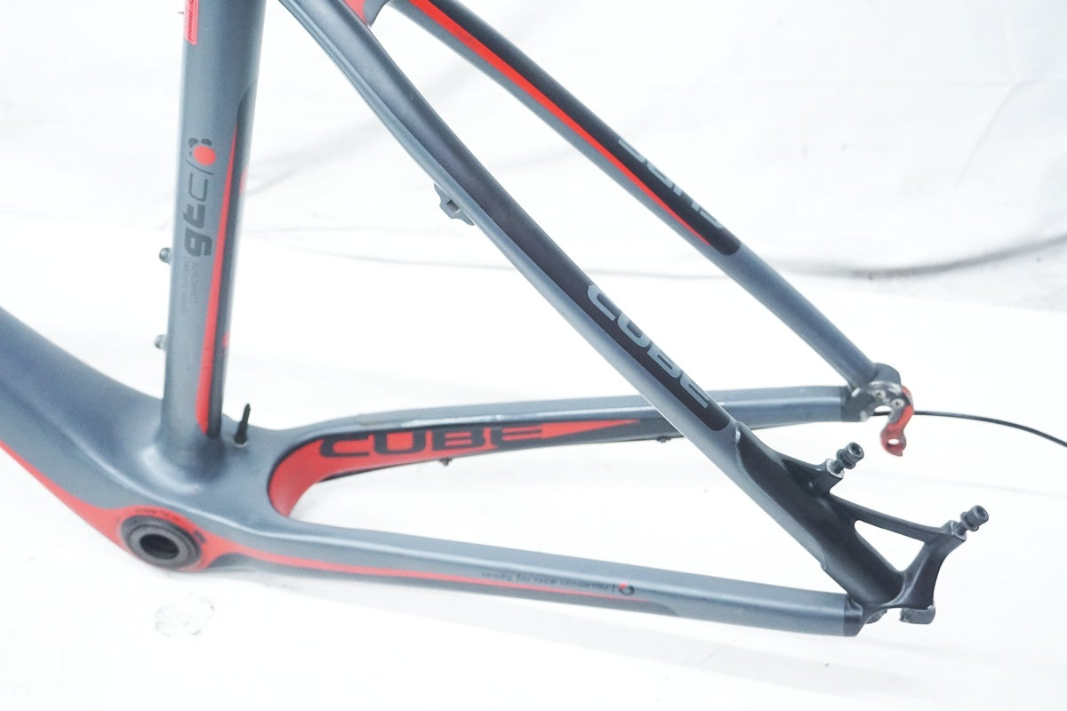 タグ付未使用 CUBE キューブ ビブタイツ 自転車 M 黒 白 ジャンク CUBE 「キューブ」 REACTION 2010年頃モデル フレームセット