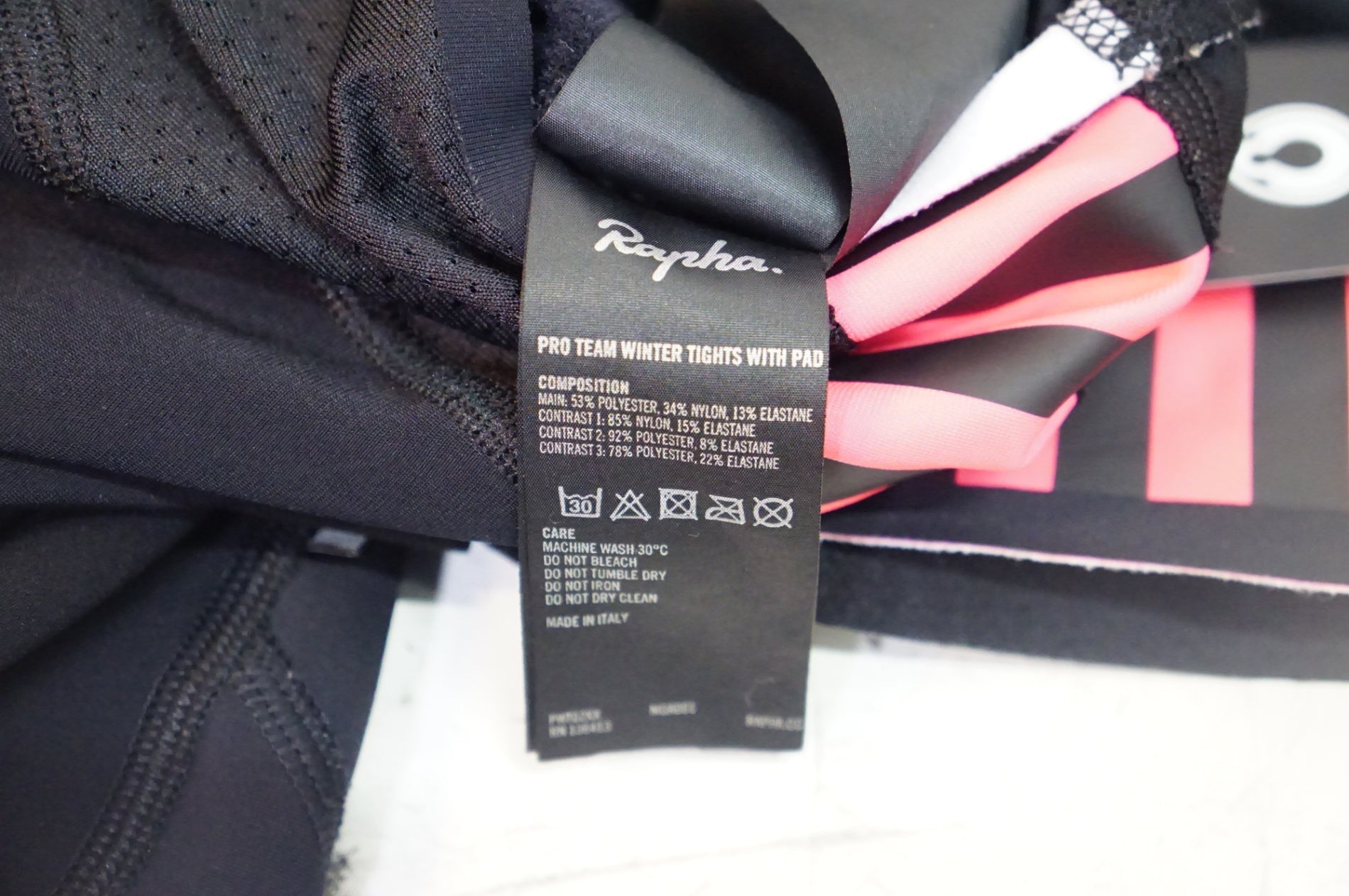 Rapha ビブタイツ Sサイズ RAPHA 「ラファ」 PRO TEAM WINTER TIGHTS WITH PAD Sサイズ