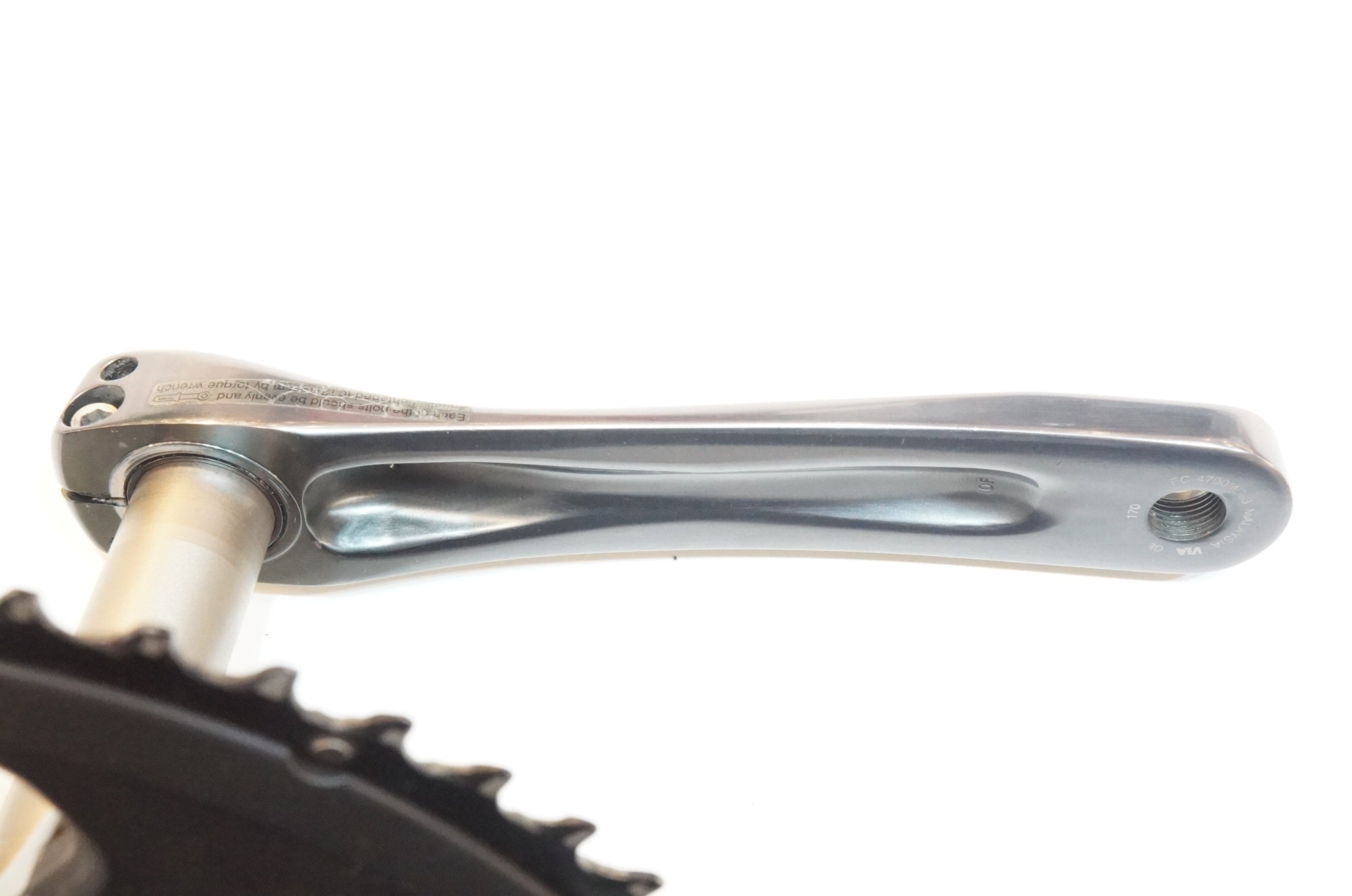 SHIMANO 「シマノ」 TIAGRA FC-4700 50-34T 170mm クランクセット / 浦和ベース