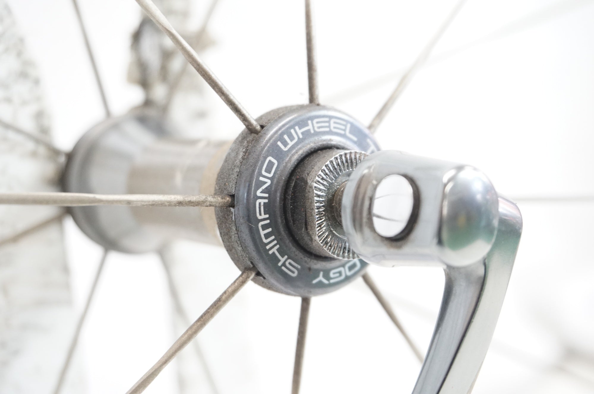 WH-RS80-C24-CLフロントホイール ガタあり SHIMANO 「シマノ」 WH-RS80-A C-24 SHIMANO 10s ホイールセット