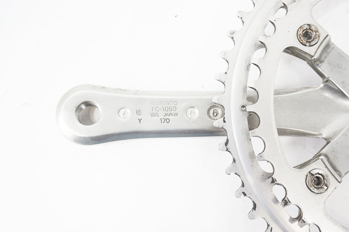 SHIMANO 105 FC-1050 クランクアーム 170mm SHIMANO 「シマノ」 105 FC-1050 50-42T 170mm クランクセット