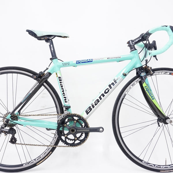 口コミ サイト 商品 BIANCHI「ビアンキ」 ジャンク VIA 2006年頃 LIQUIGAS 7 NIRONE ロードバイク