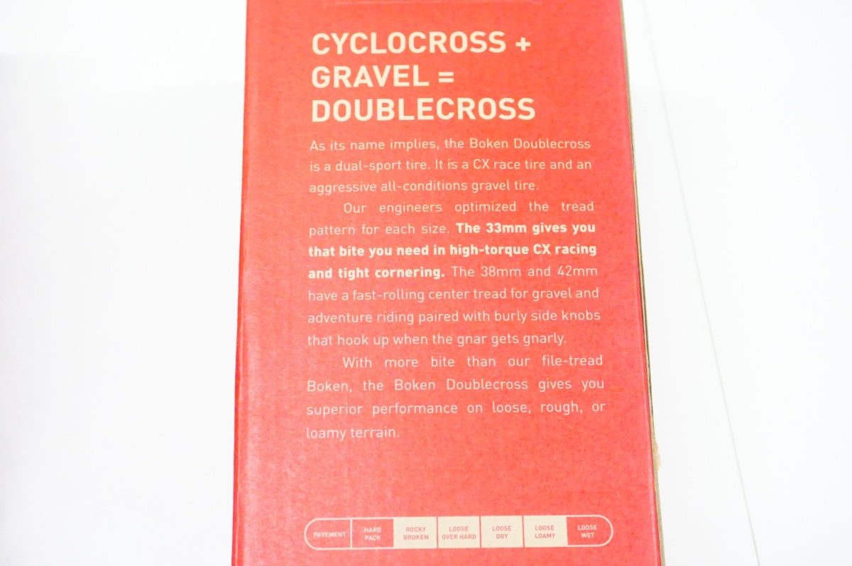 IRC 「アイアールシー」 BOKEN DOUBLE CROSS タイヤ / 名古屋大須店