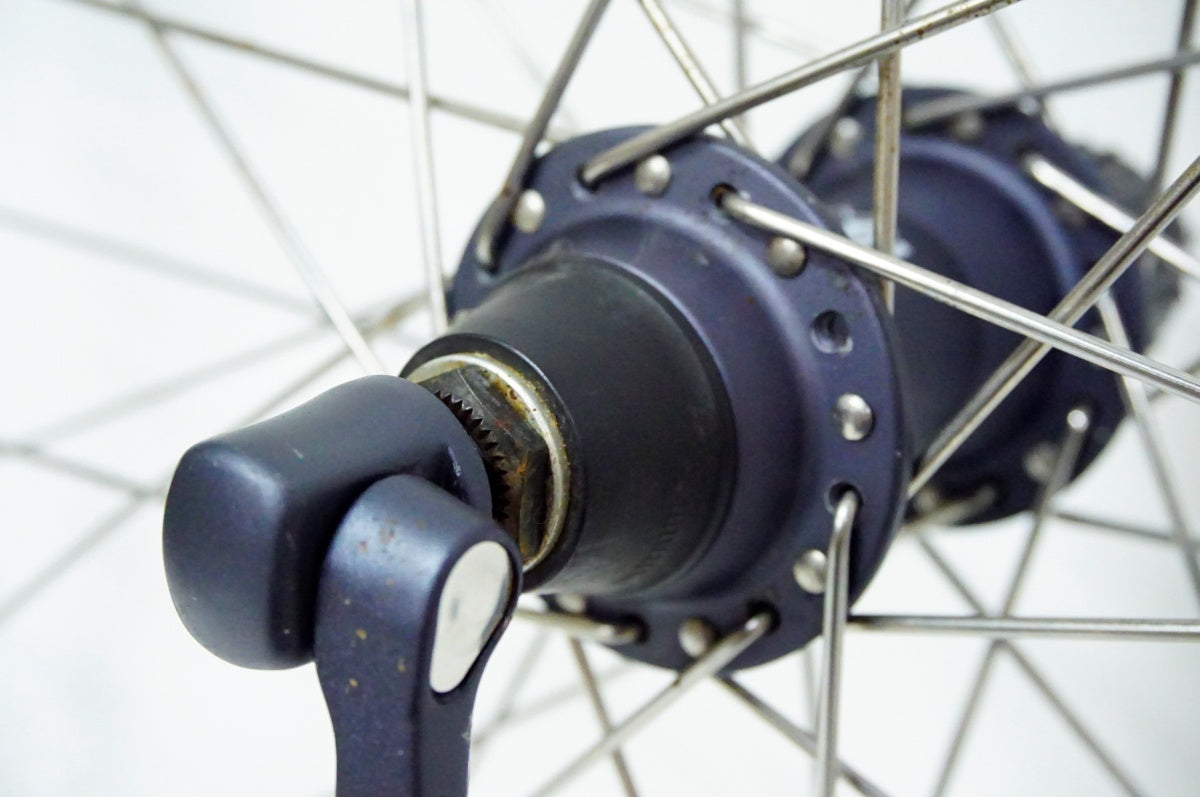 ジャンク VELO CITY 「ヴェロシティ」 VANTAGE EXPERT リム SHIMANO DEORE LXハブ SHIMANO10s ホイールセット / 名古屋大須店