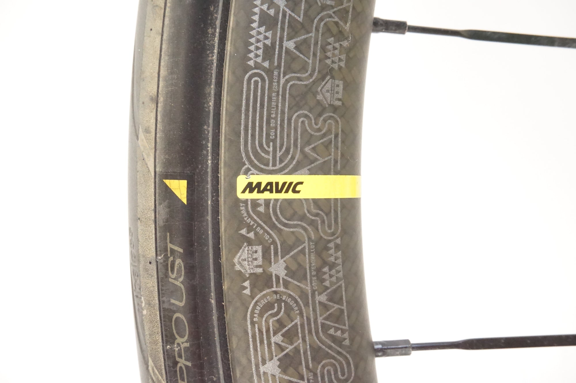 キシリウムプロ UST ディスク　シマノ11速　値下げしました。 MAVIC 「マビック」 KSYRIUM PRO CARBON UST DISC TDF シマノ 11