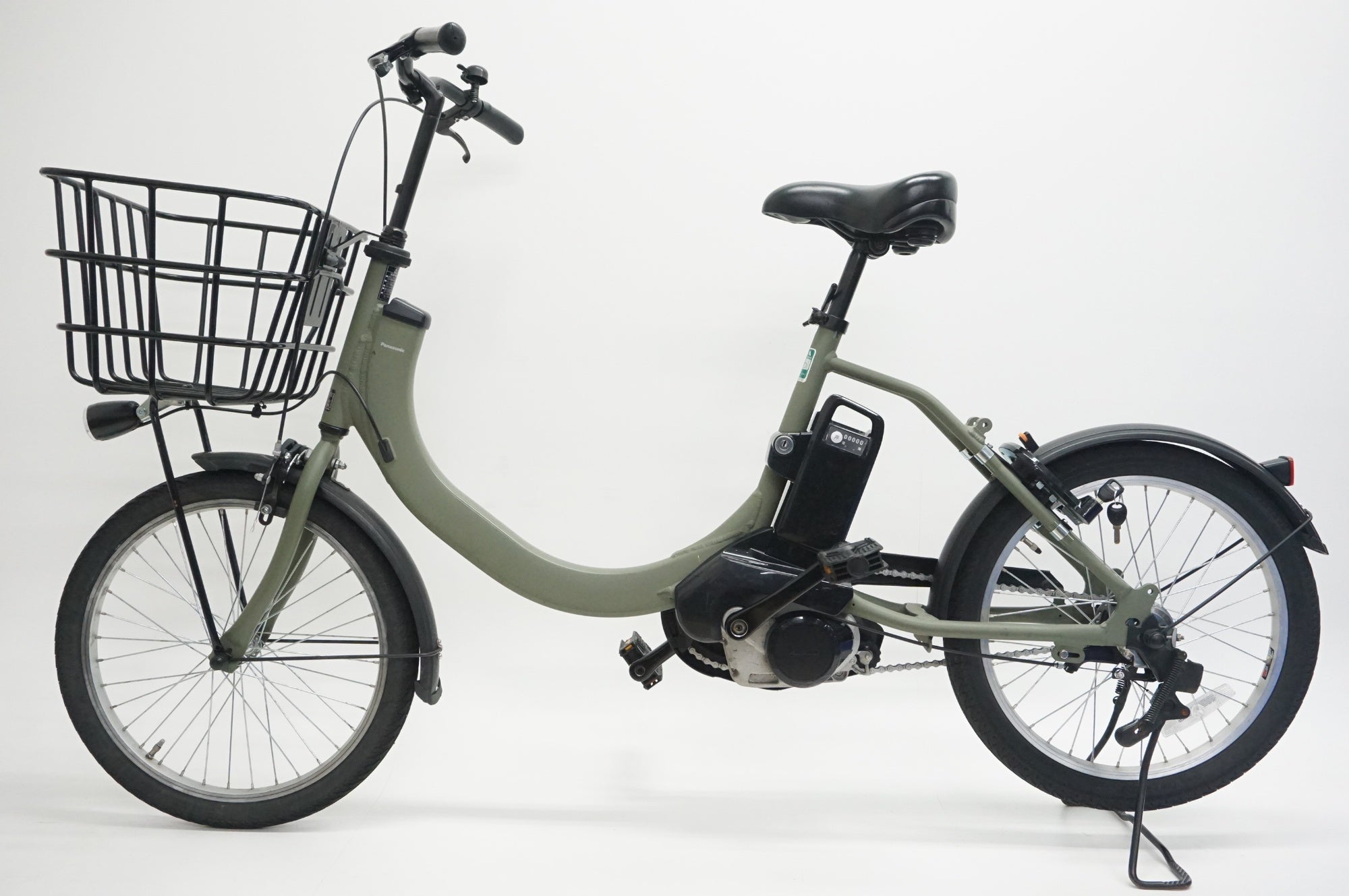 パナソニック 電動アシスト自転車 マットオリーブBE-1FSW011G2 PANASONIC 「パナソニック」 SW BE-1FSW011G2 2024年モデル 20インチ