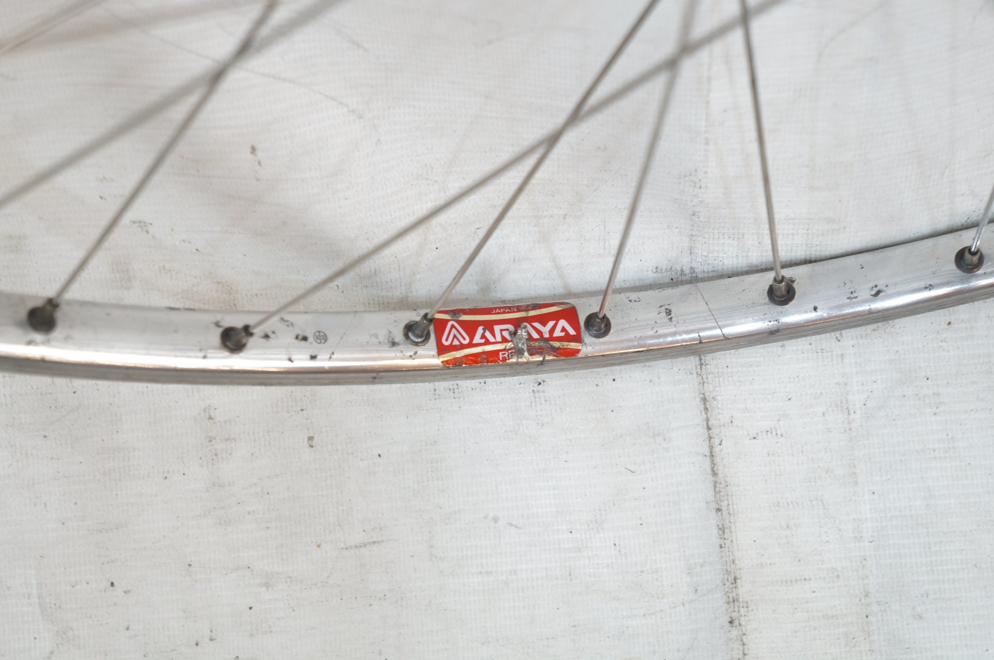 SHIMANO 「シマノ」 HB-7600 ハブ×ARAYA リム リアホイール / バイチャリ浦和ベース