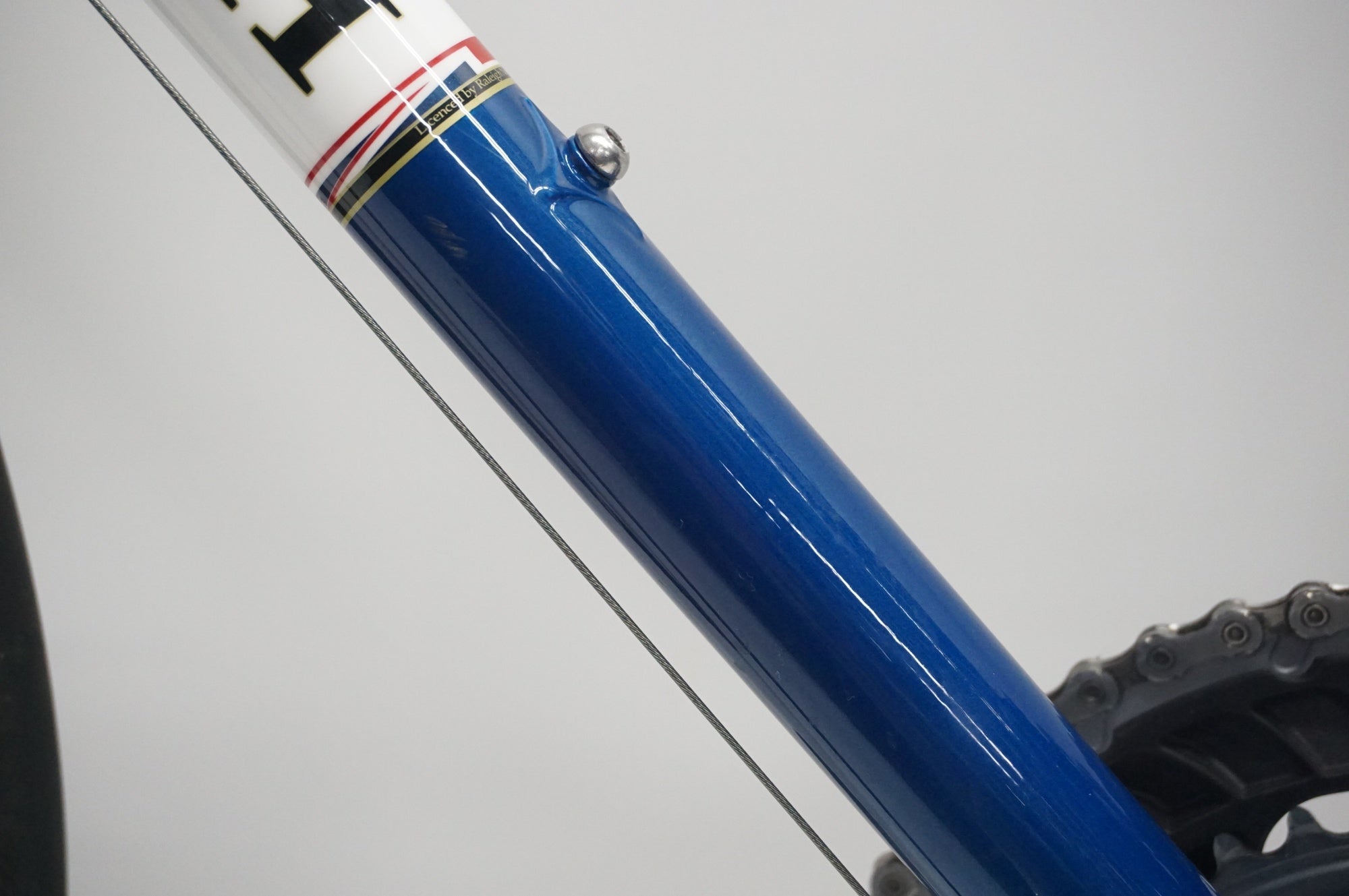 【受渡者決定済】【ロードバイク】RaleighCRA Carlton-A 550mm ブルー2014年　【見て決めてOK】 街乗りにオススメ】RALEIGH Carlton-F 2014年 520サイズ デュラエース