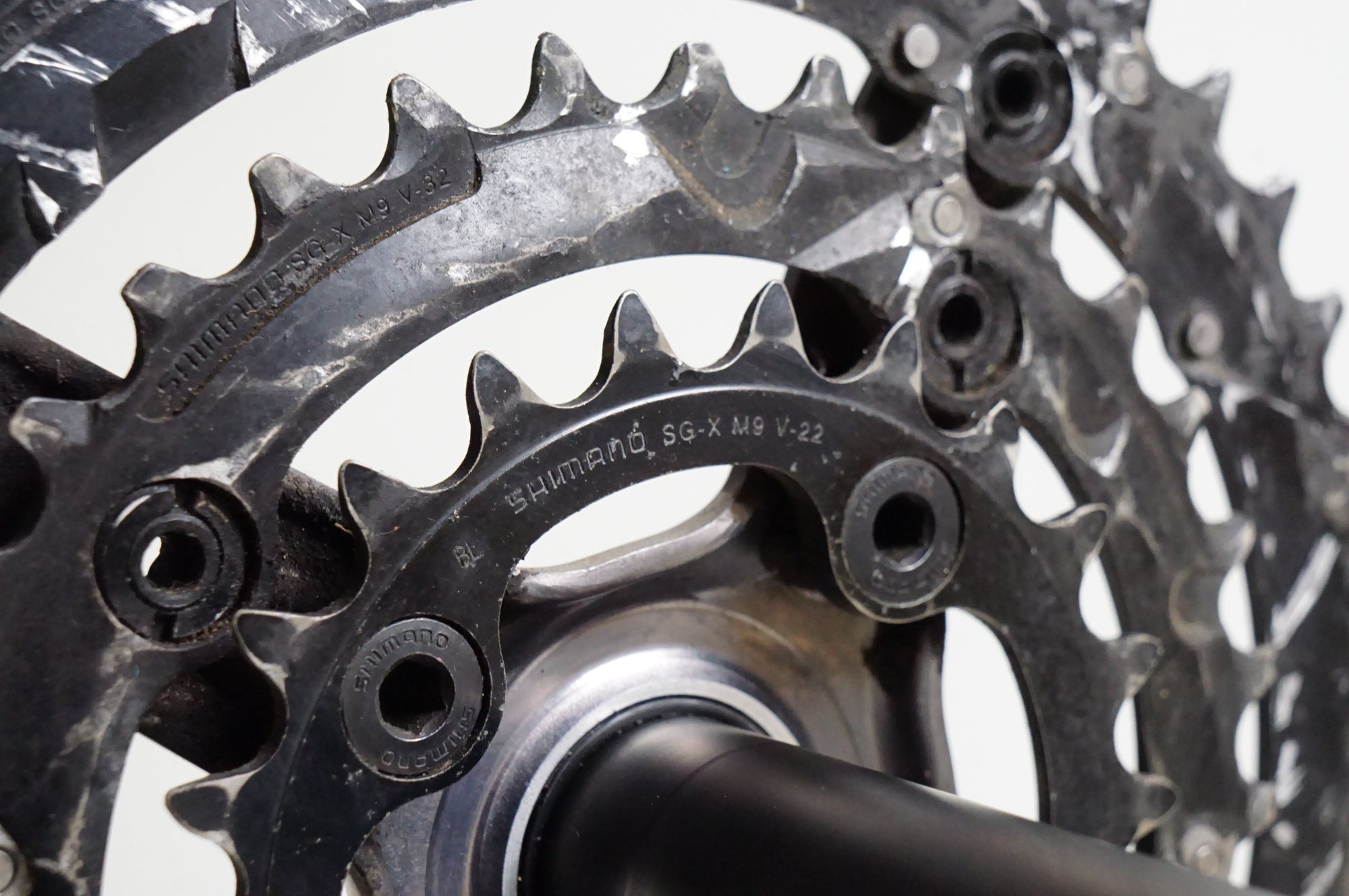 【レア】シマノ XTR MTB クランクセット FC-M960 170mm 3段 SHIMANO 「シマノ」 XTR FC-M960 44-32-22T 170mm クランク