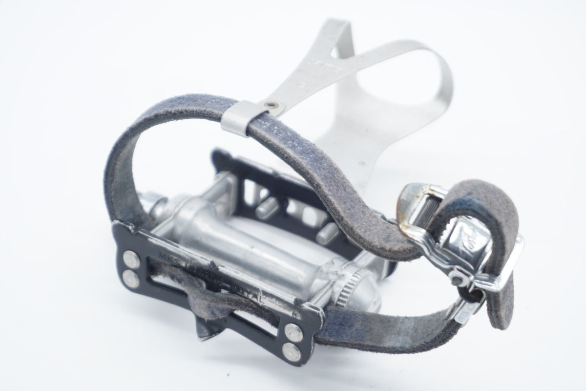 MKS 「ミカシマ」 UNIQUE ROYAL トゥークリップ付き ペダル / 滋賀大津