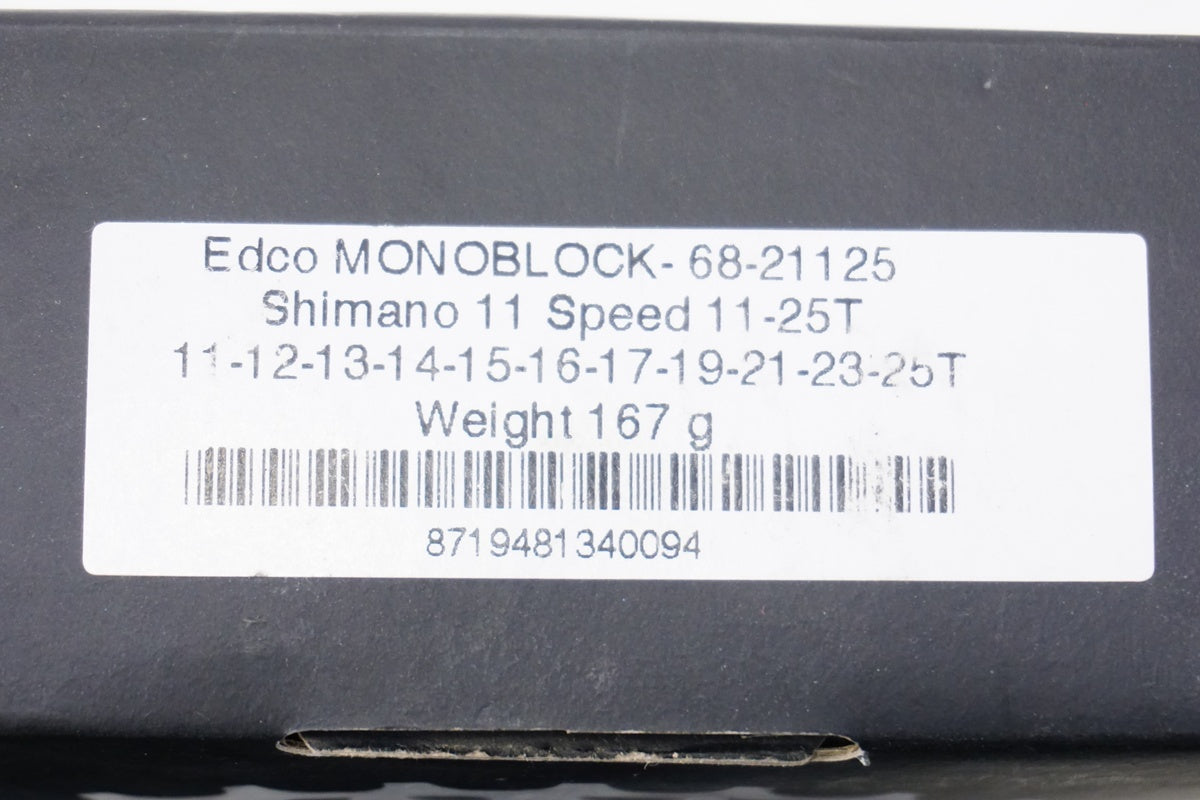 EDCO エドコ　ロードバイク　11速　スプロケット EDCO「エドコ」 MONOBLOCK SHIMANO 11s 11-25T スプロケット / 浜松店