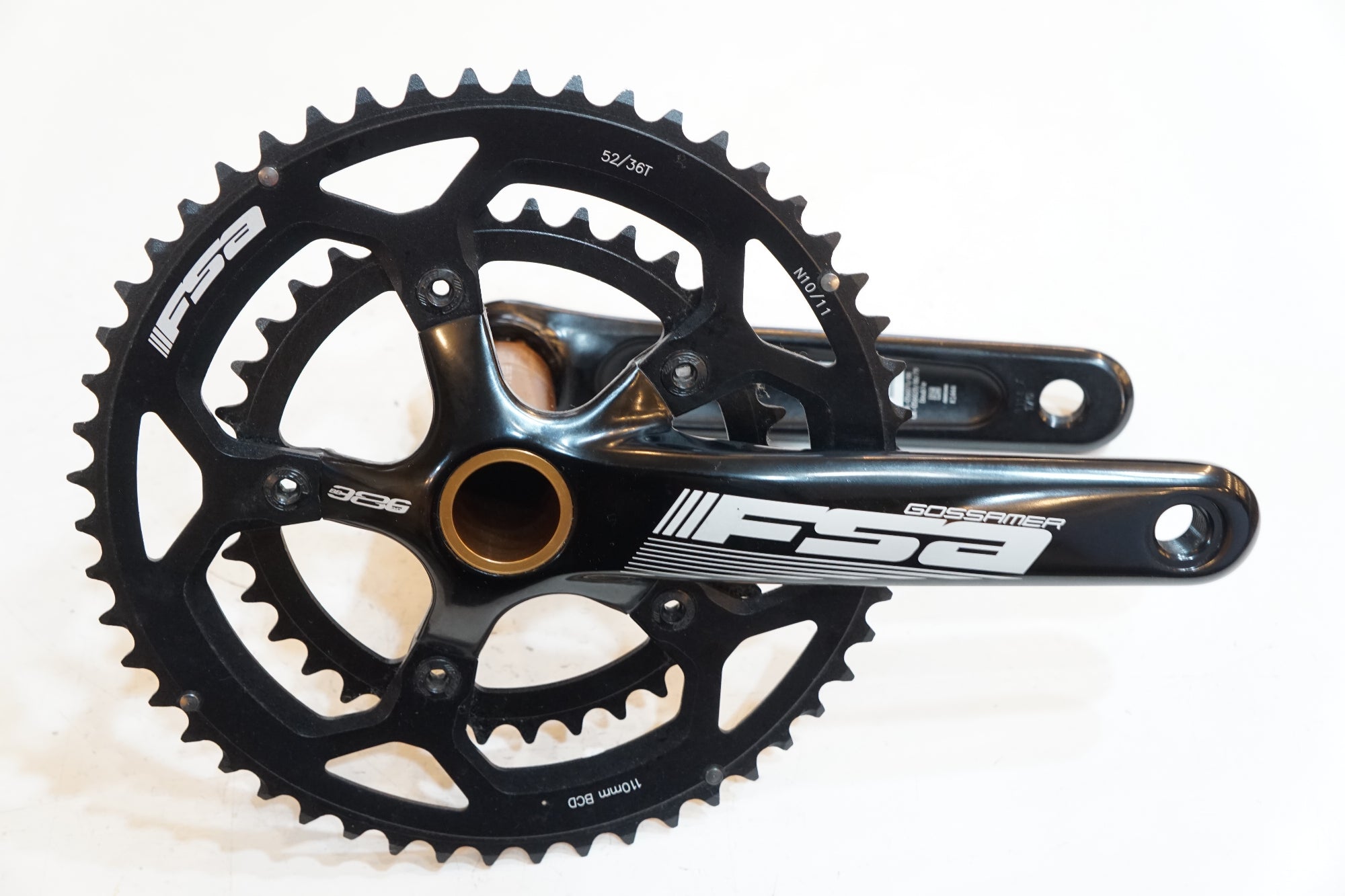 FSA 「エフエスエー」 GOSSAMER 386 52-36T 170mm クランクセット / バイチャリ浦和ベース
