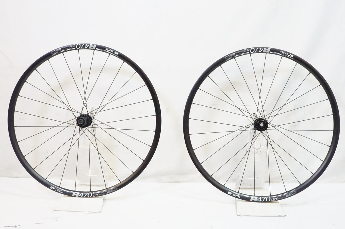 DT SWISS 「ディーティースイス」 R470 DB シマノ 11/12速 ホイールセット / 熊谷本店