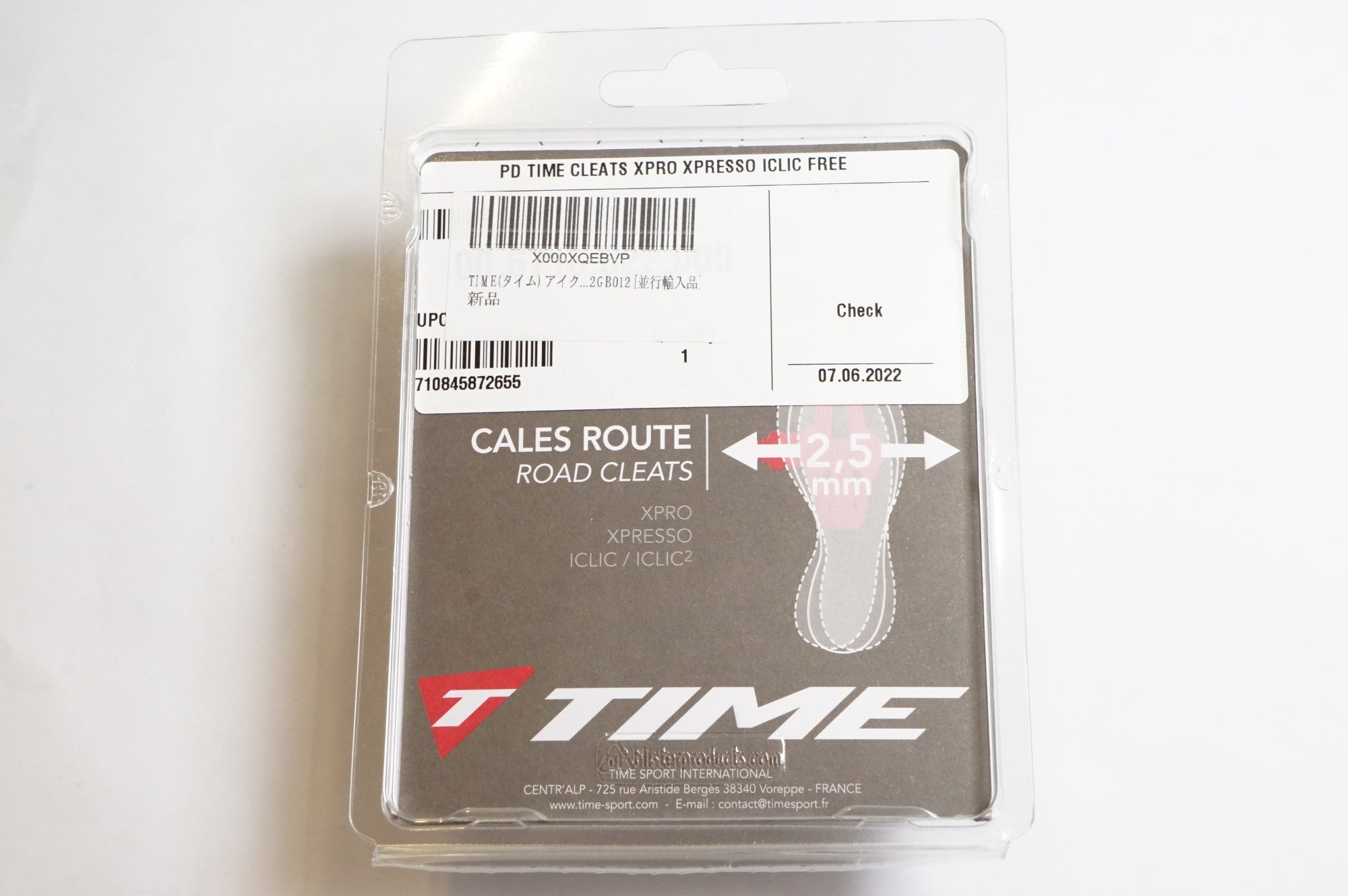TIME 「タイム」 CALES ROUTE ROAD CLEATS クリート / 熊谷本店