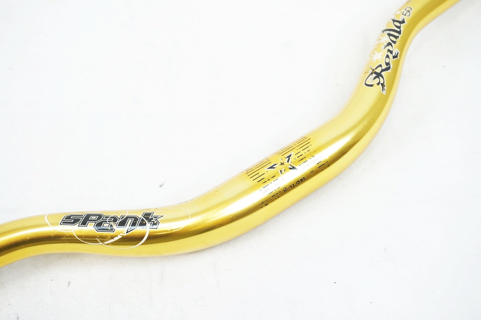 スパンク(Spank)ライザーバー Tweet Tweet 50 中古品 SPANK 「スパンク」 ROYARA 50 ライザーバー Φ31.8mm 700mm ハンドル