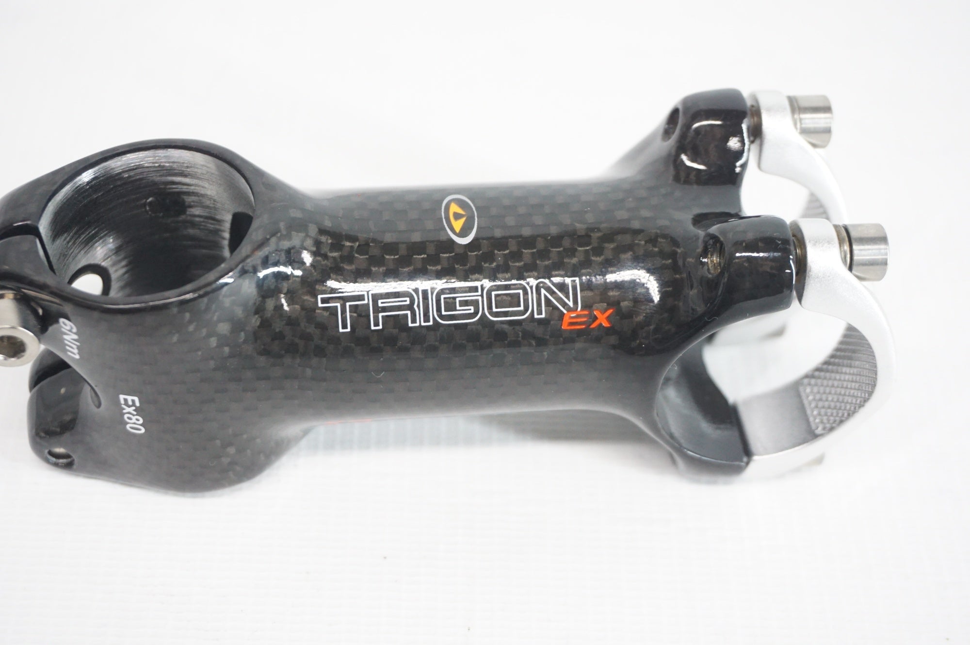 TRIGON EX (トライゴン) カーボンハンドル TRIGON 「トライゴン」 EX Φ31.8 80mm ステム / 阪急塚口店 ｜ バイチャリ