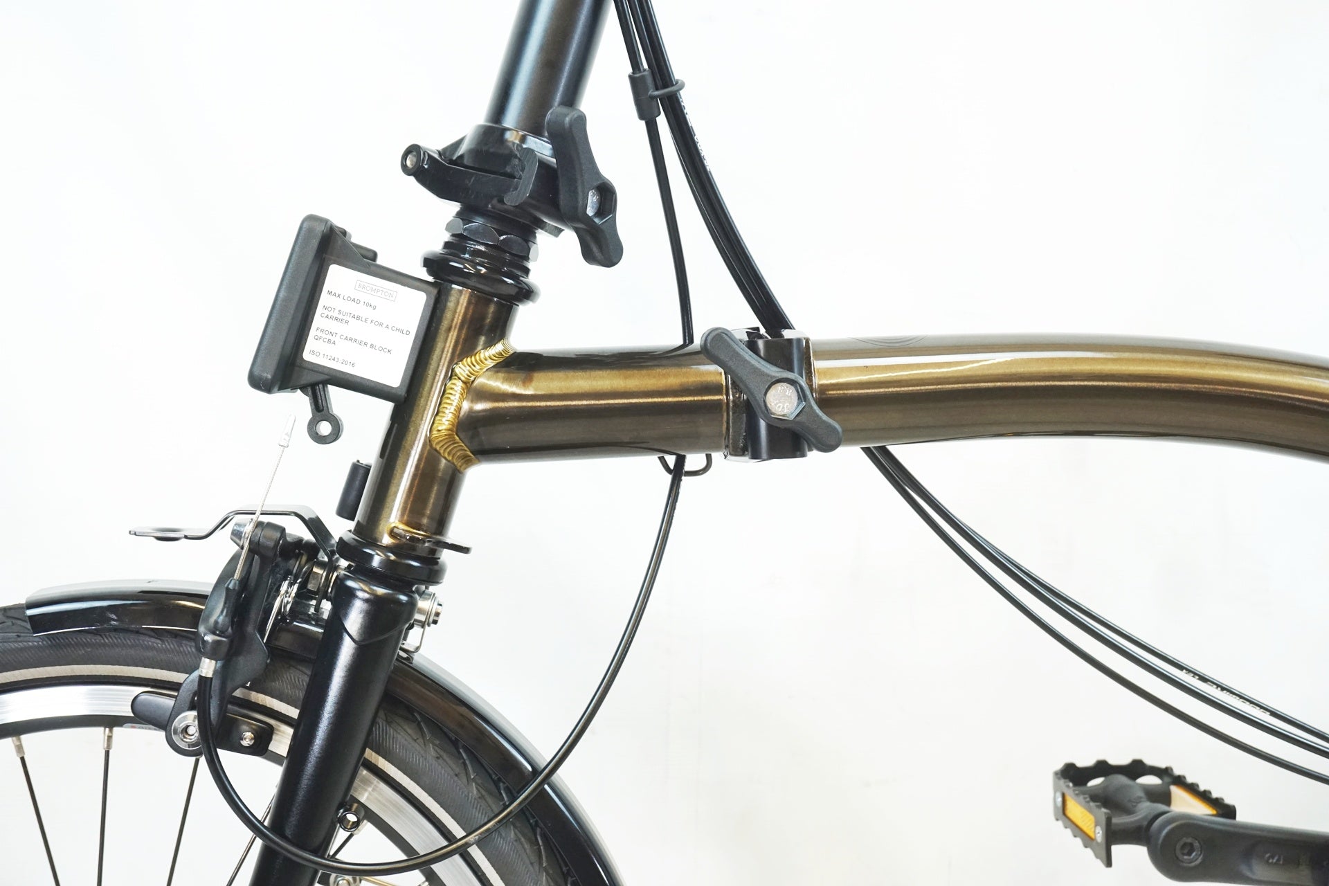BROMPTON 「ブロンプトン」 CLINE EXPLORE WITH RACK MID BAR 2023年モデル 16インチ 折りたたみ自転車 / 有明ガーデン店