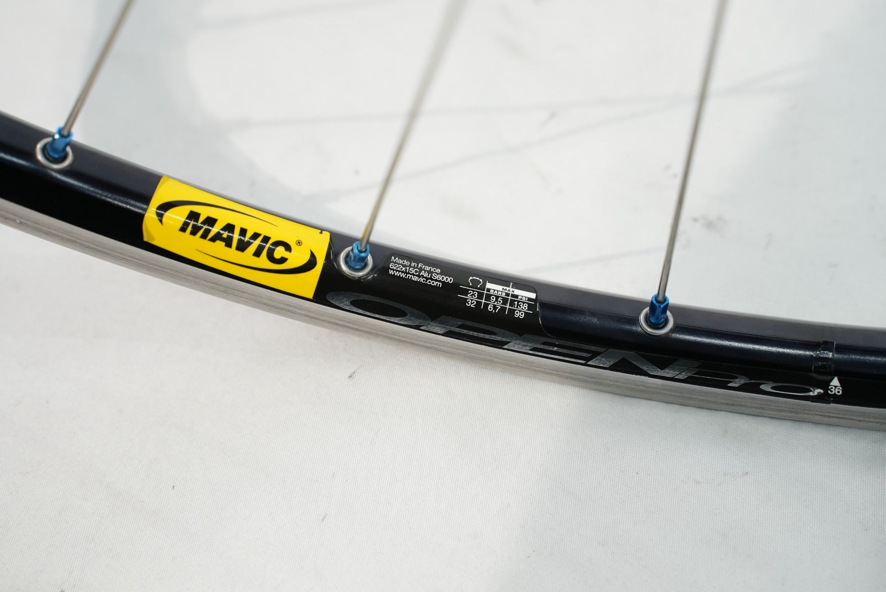 MAVIC 「マヴィック」 OPEN PRO 28H SHIMAO HB-9000 フロントホイール