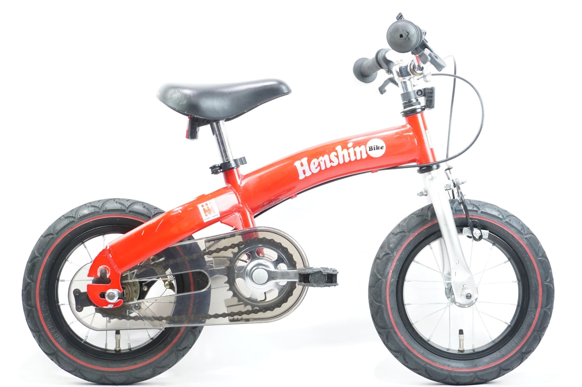 美品 へんしんバイク 12インチ レッド キッズバイク 子供用自転車 12インチ へんしんバイク バランスバイク 赤 レッド