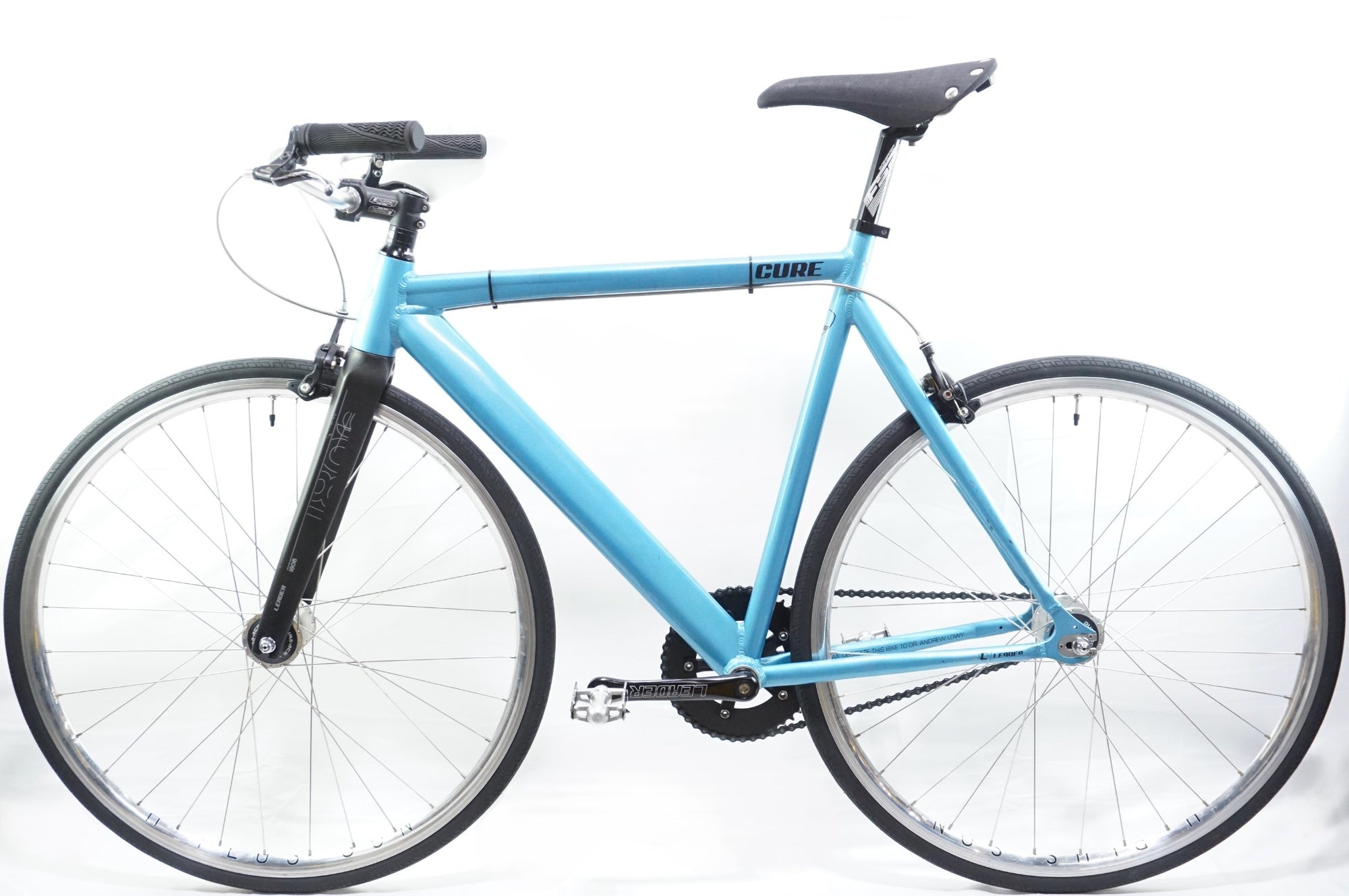LEADER BIKE CURE ピストバイク Lサイズ相当 ライト付