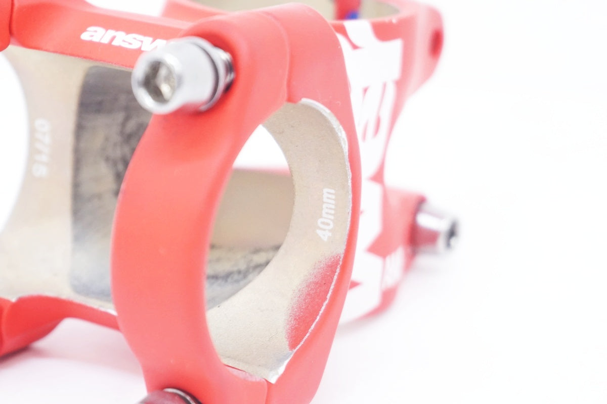 ANSWER 「アンサー」 A・TAC Φ31.8 40mm ステム  / 大阪美原北インター店