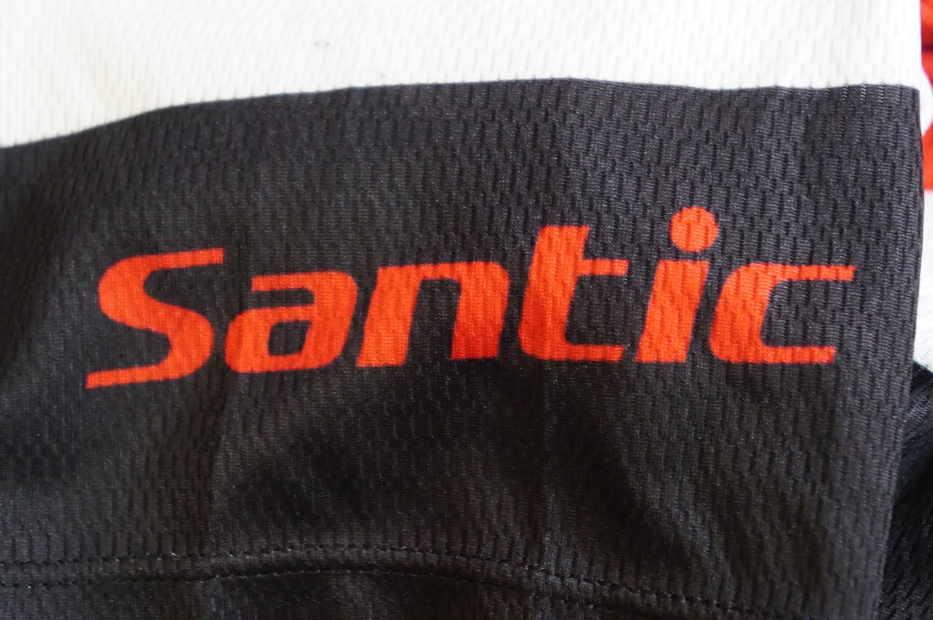 SANTIC 「サンティック」 XLサイズ 半袖ジャージ ビブショーツ セット / 熊谷本店