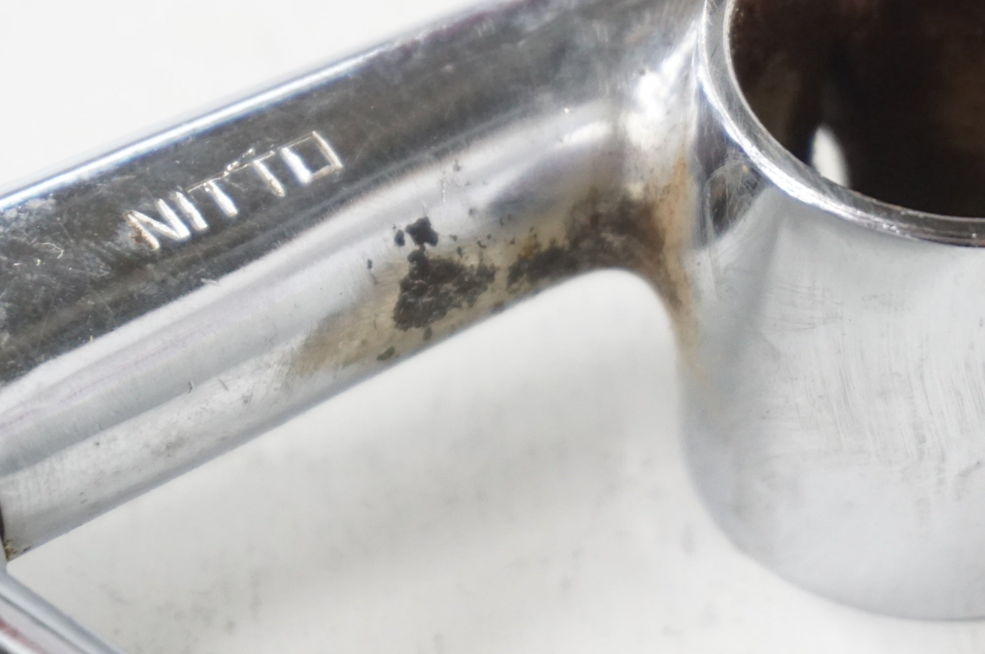 通販でクリスマス STEM RACING 「ニットー」 NITTO 75mm ステム 天返し Φ25.4 パーツ