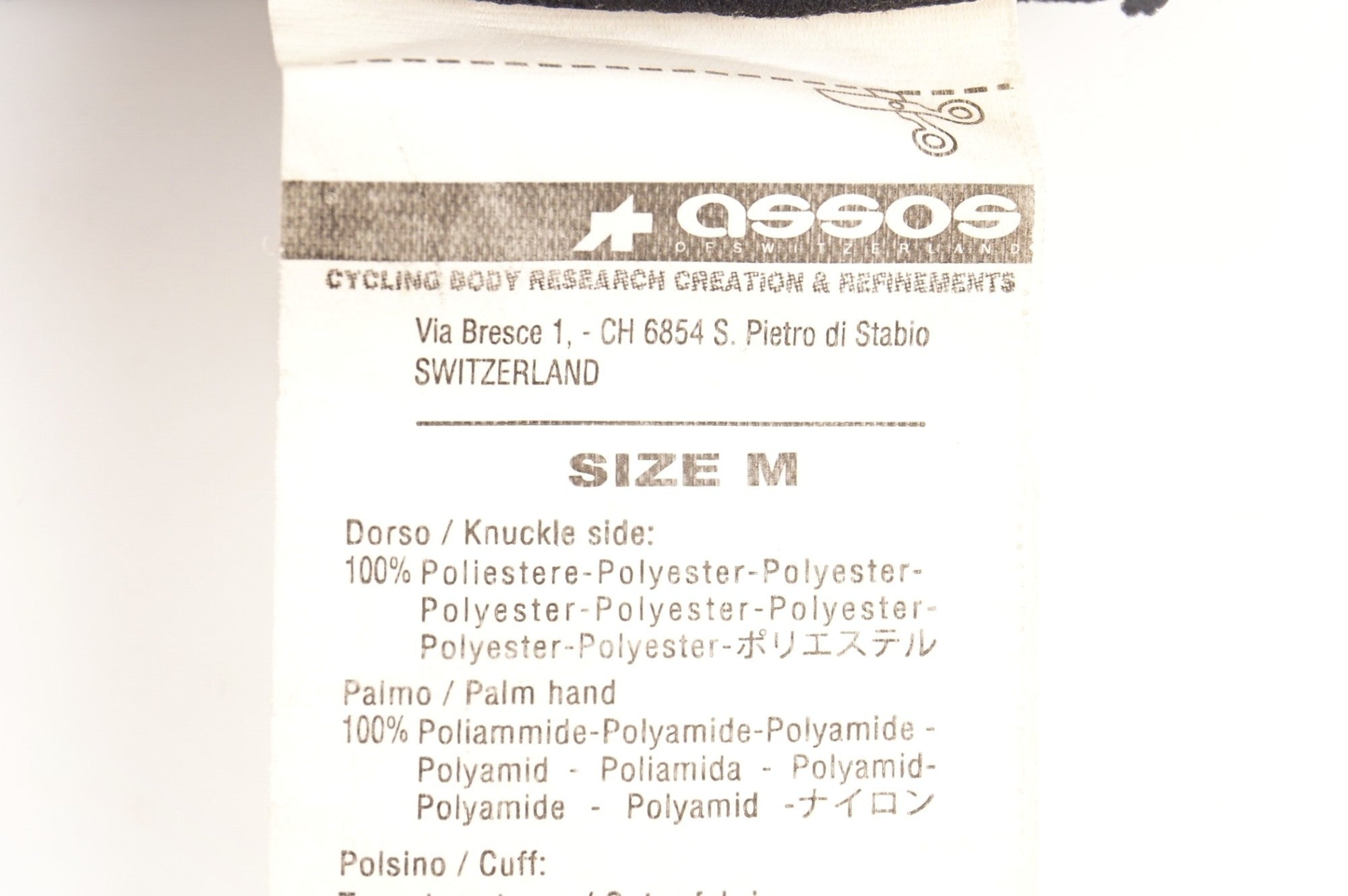ASSOS 「アソス」 BONKA GLOVES EVO7 サイズM グローブ / 中目黒店