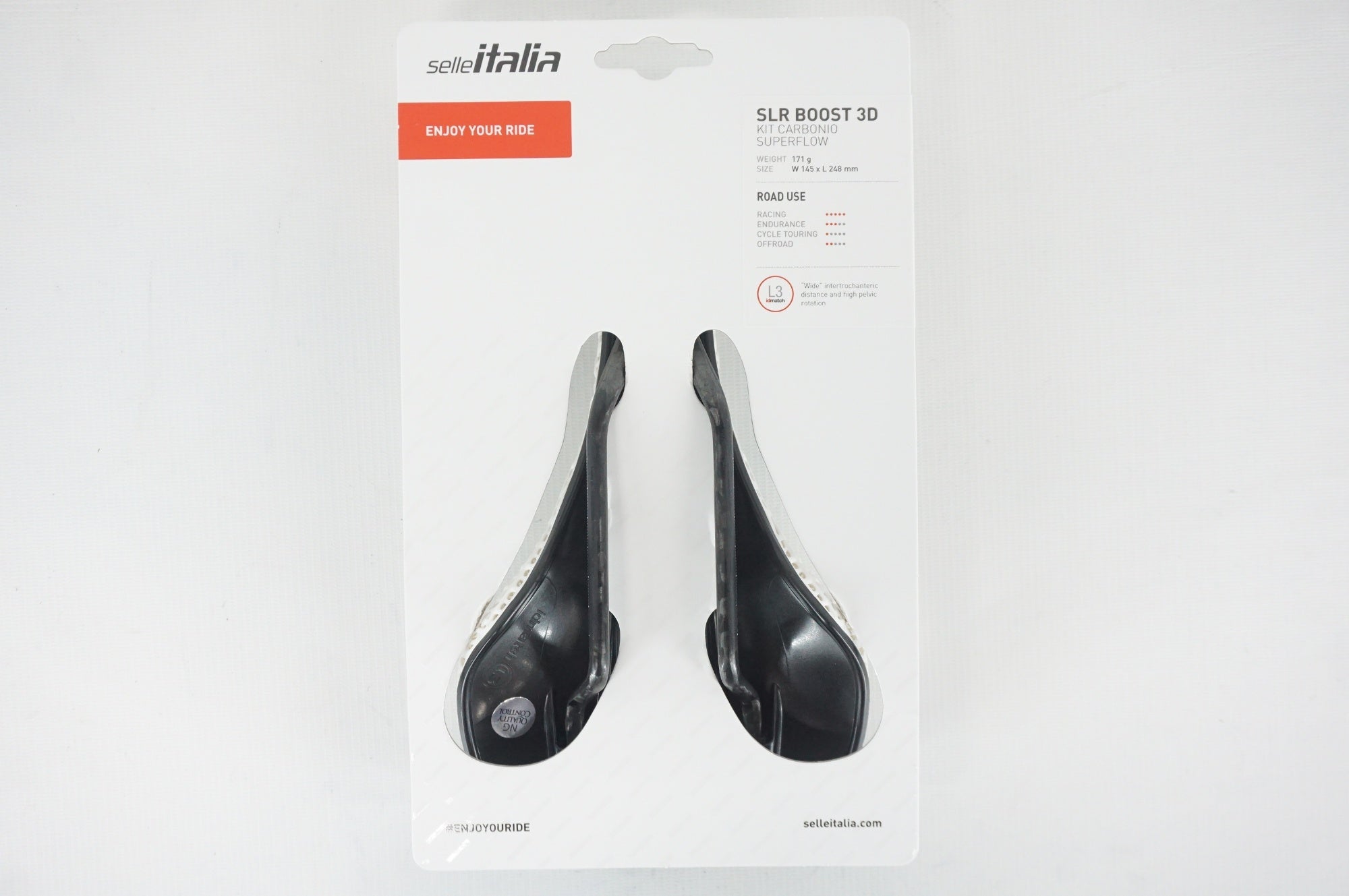 SELLE ITALIA 「セライタリア」 SLR BOOST 3D KIT CARBONIO SUPERFLOW