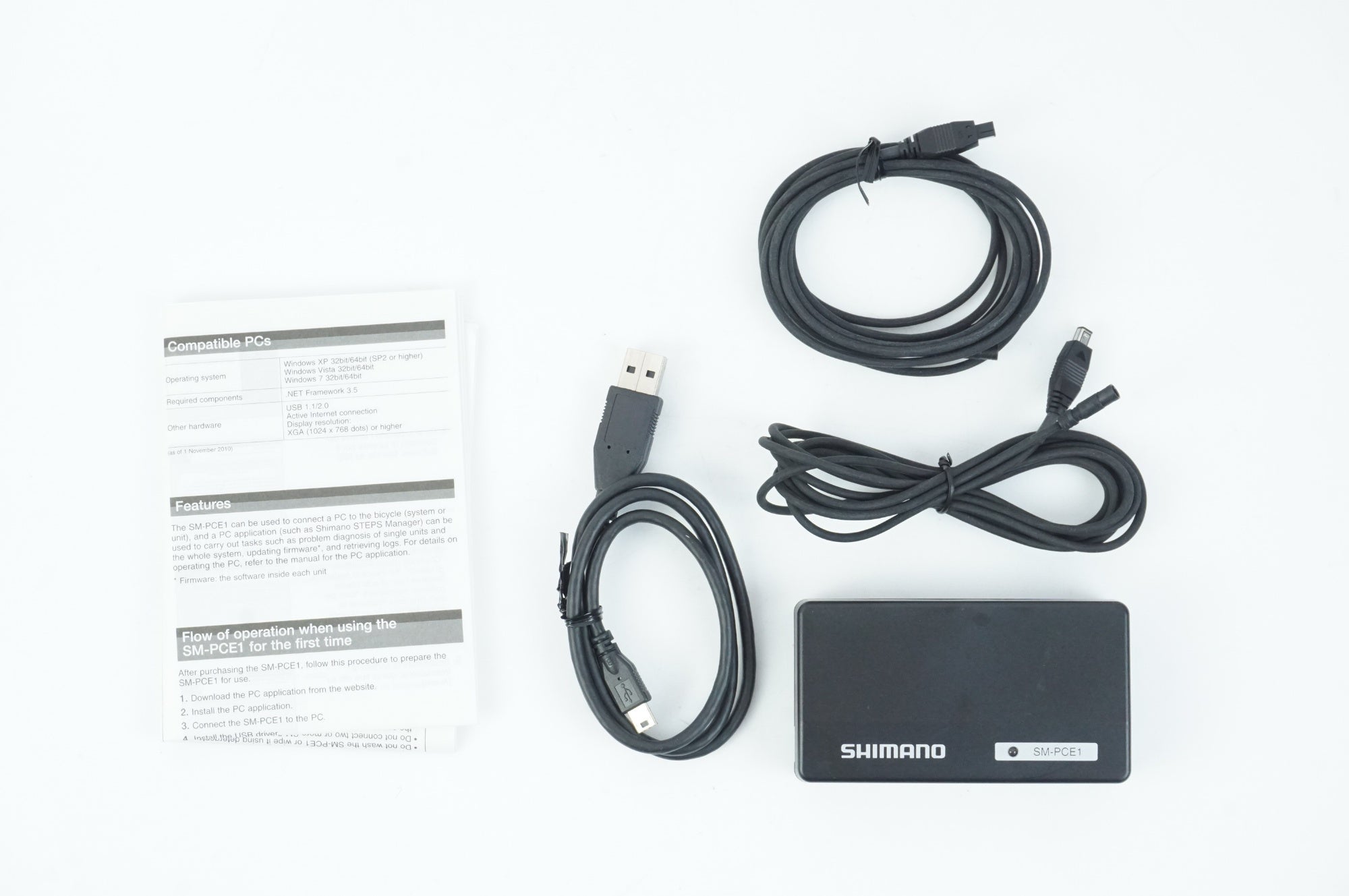 SHIMANO SM-PCE1　PC接続機器 Mini USB ポート SHIMANO SM-PCE1 PC接続機器 Mini USB ポート SHIMANO SM-PCE1
