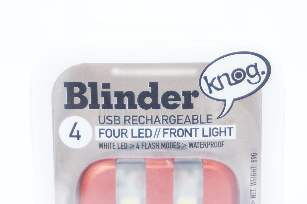 KNOG 「ノグ」 BLINDER 4 フロントライト / 大阪美原北インター店
