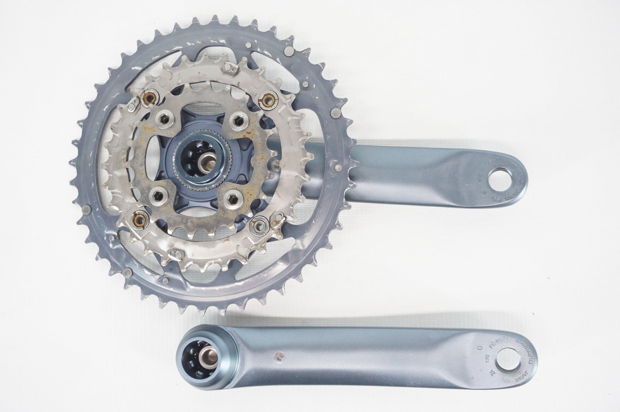 SHIMANO 「シマノ」 DEORE LX FC-M570 44-32-22T 170mm クランクセット
