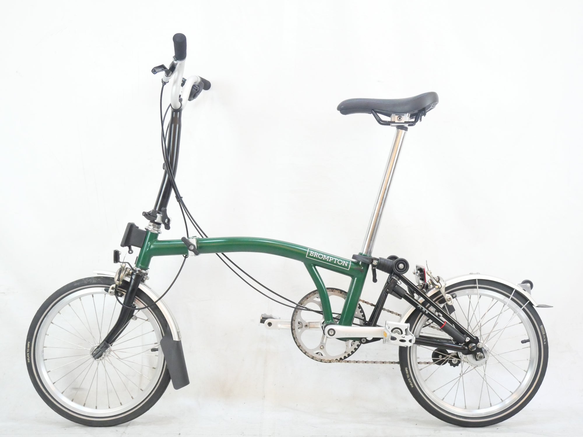 【走行距離短】BROMPTON M3L 2011年製 ブロンプトン M3LーX 2011年式 ミニベロ 折り畳み自転車 チタン