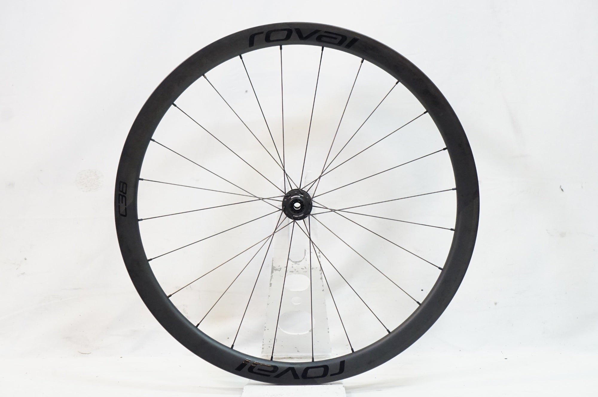 ROVAL ロヴァール C38 disc カーボンホイール 引取。送料分値引き有 ROVAL 「ロヴァール」 C38 DISC フロントホイール / 熊谷本店