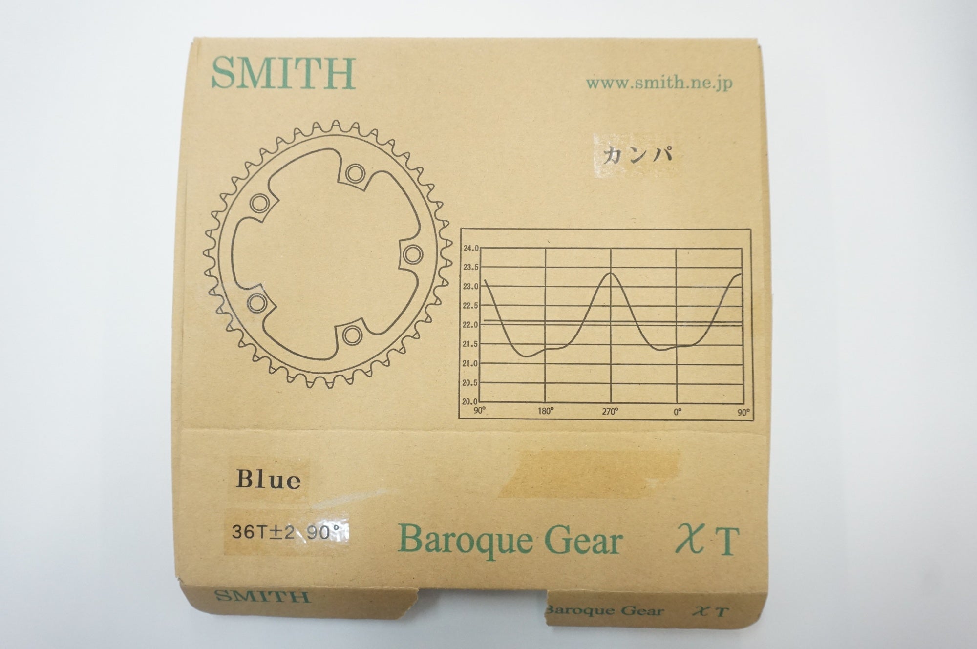 【SALE】 SMITH 「スミス」BAROQUE GEAR 36T+2 90°チェーンリング / 福岡アイランドシティ店