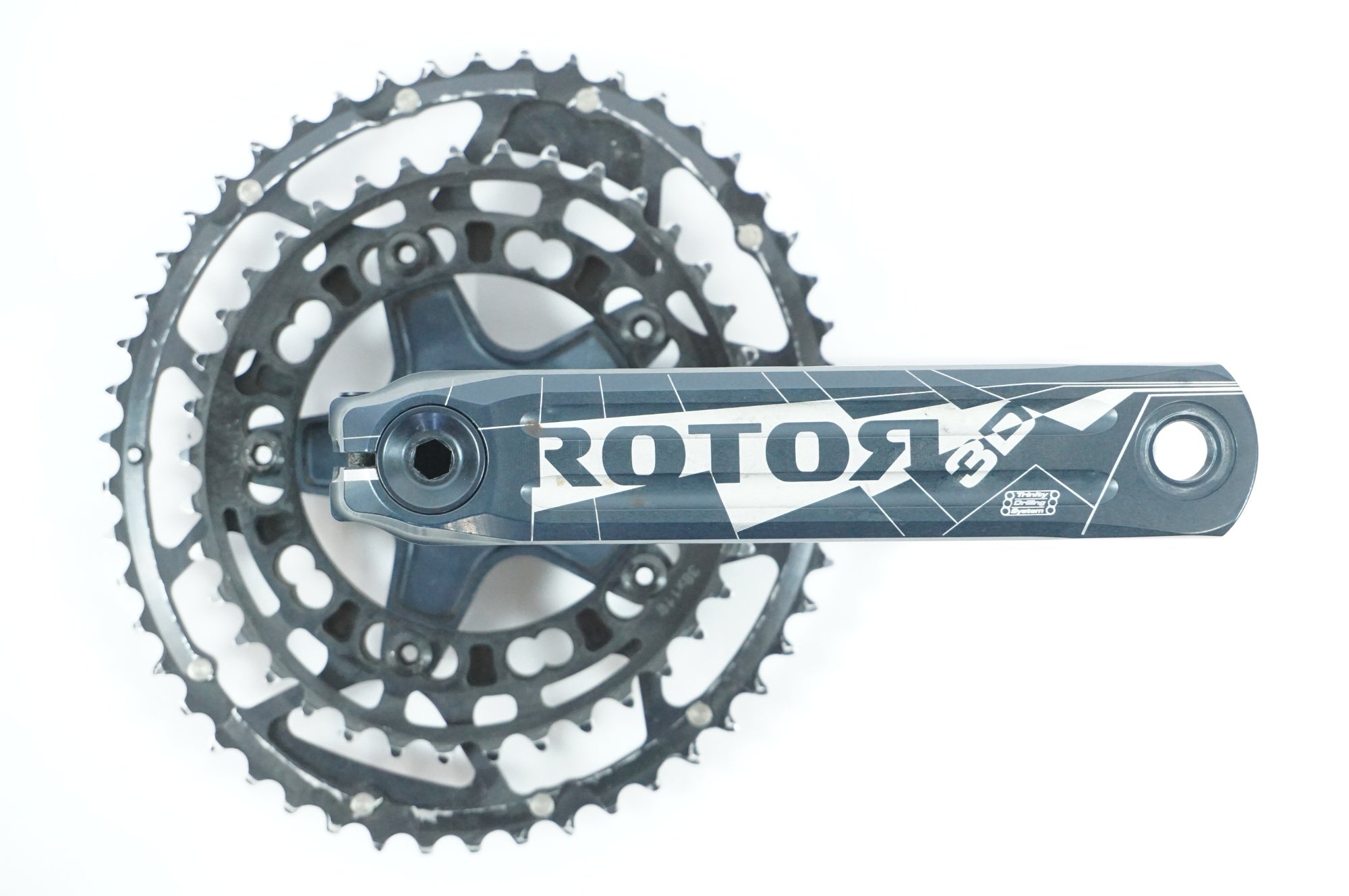ROTOR 「ローター」 3D 24mm 165mm 50-38T クランク / 宇都宮店