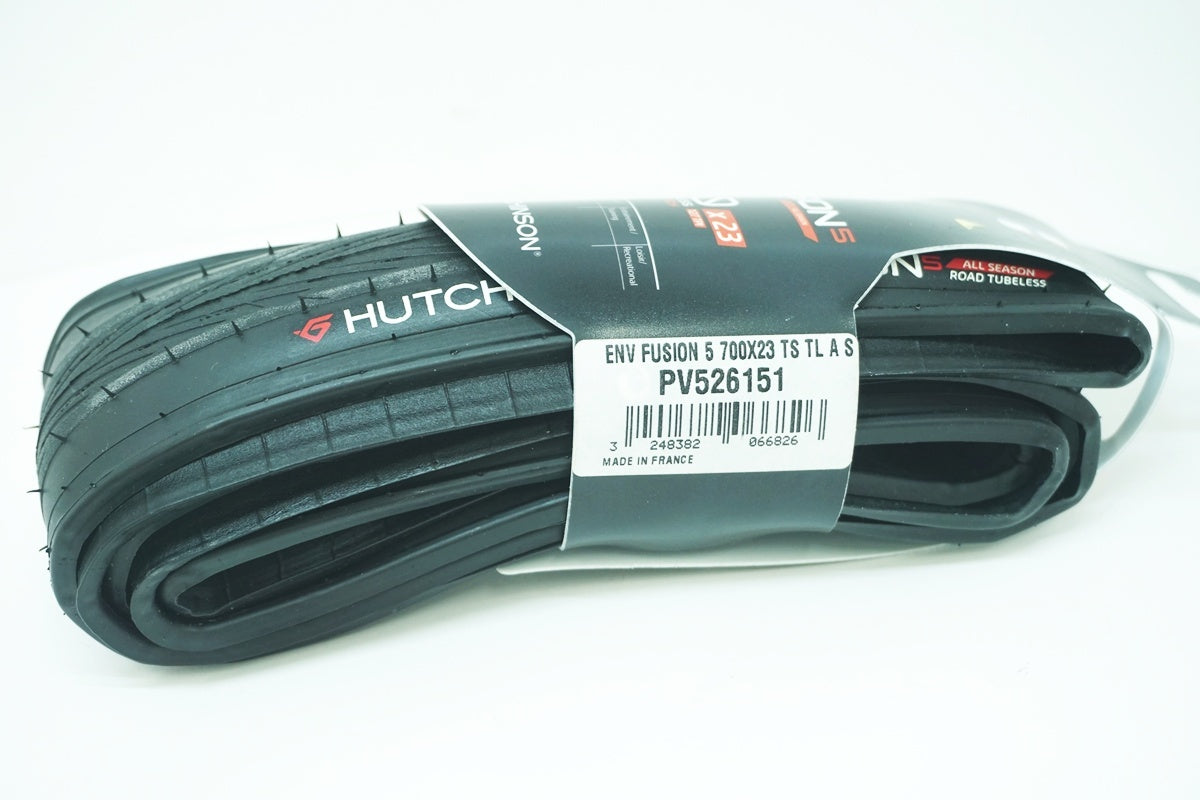 HUTCHINSON 「ハッチンソン」 FUSION5 TUBELESS 700x23C タイヤ / 大阪