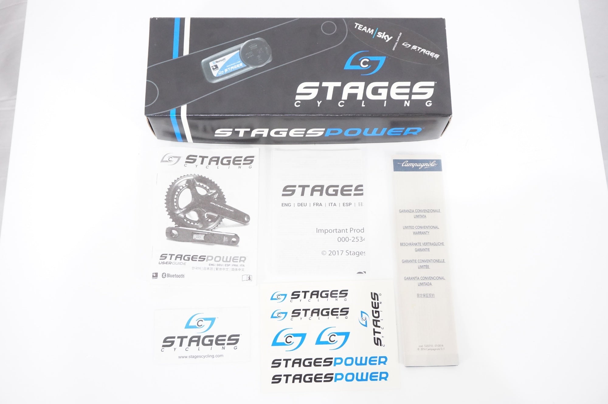 CAMPAGNOLO 「カンパニョーロ」 RECORD STAGES 175mm 左クランクアーム