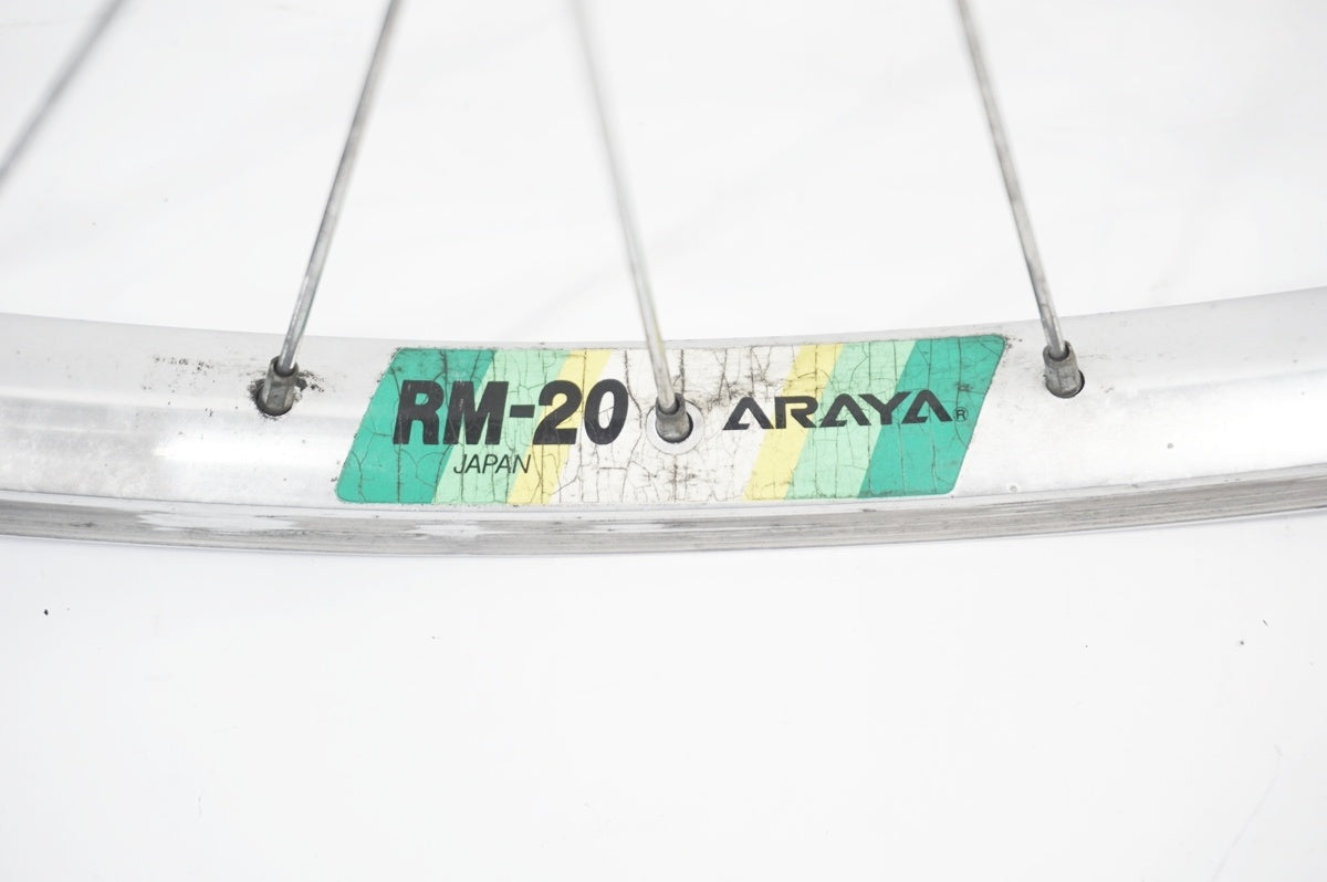 ARAYA 「アラヤ」 RM-20 リム DEORE LXハブ シマノ7速 26インチ ホイールセット / バイチャリ世田谷店