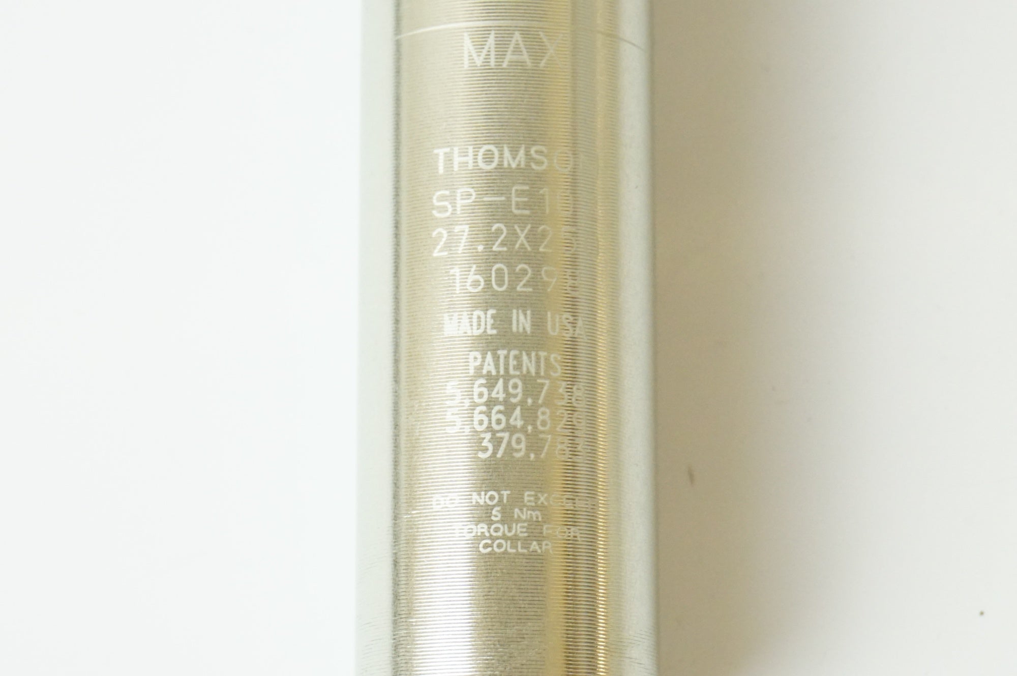 THOMSON 「トムソン」 ELITE SP-E102 φ27.2 250mm シートポスト / 浜松店