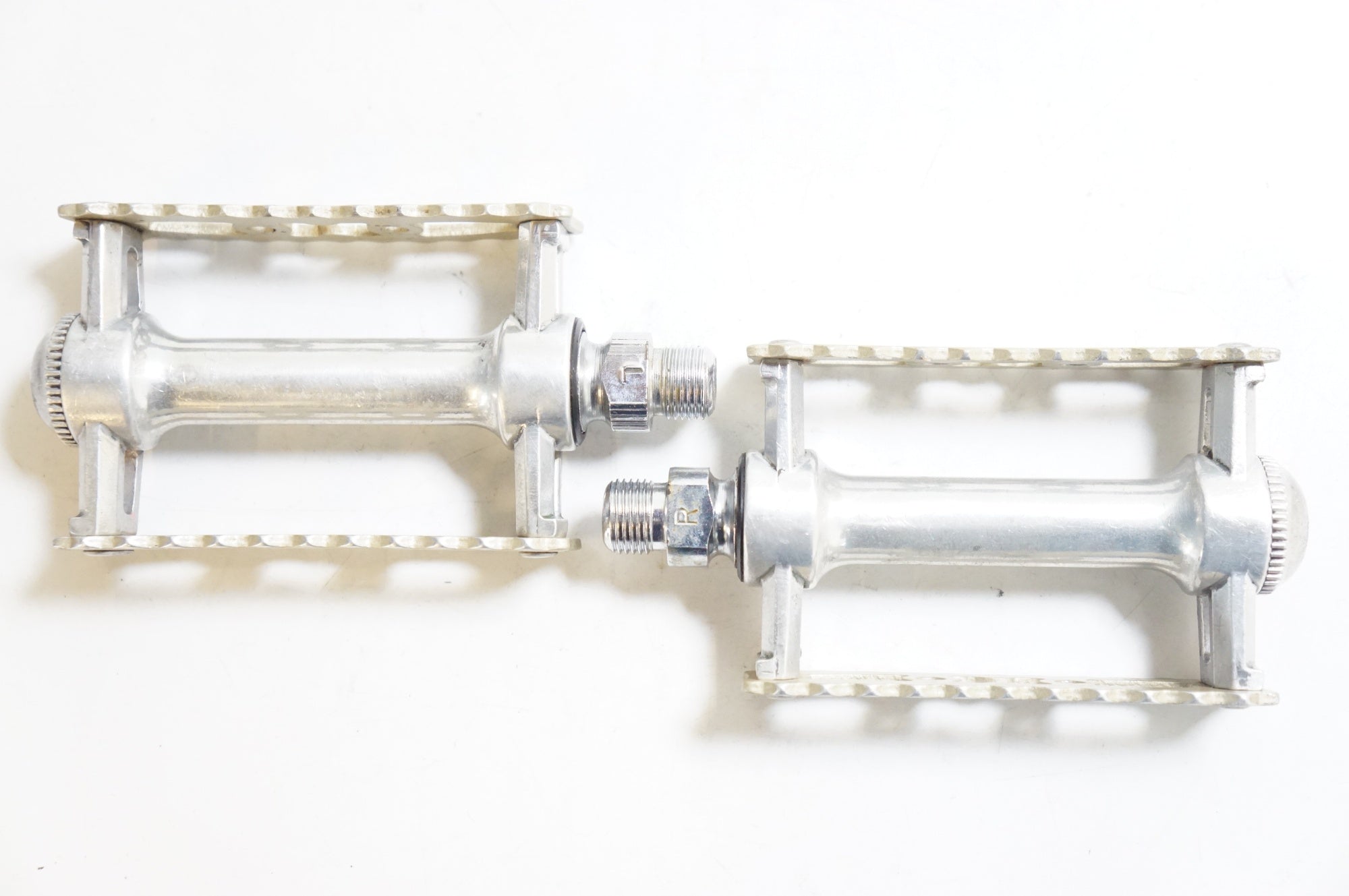 MKS 「ミカシマ」 プライムシルバンツーリング トゥークリップセット ペダル / 熊谷本店