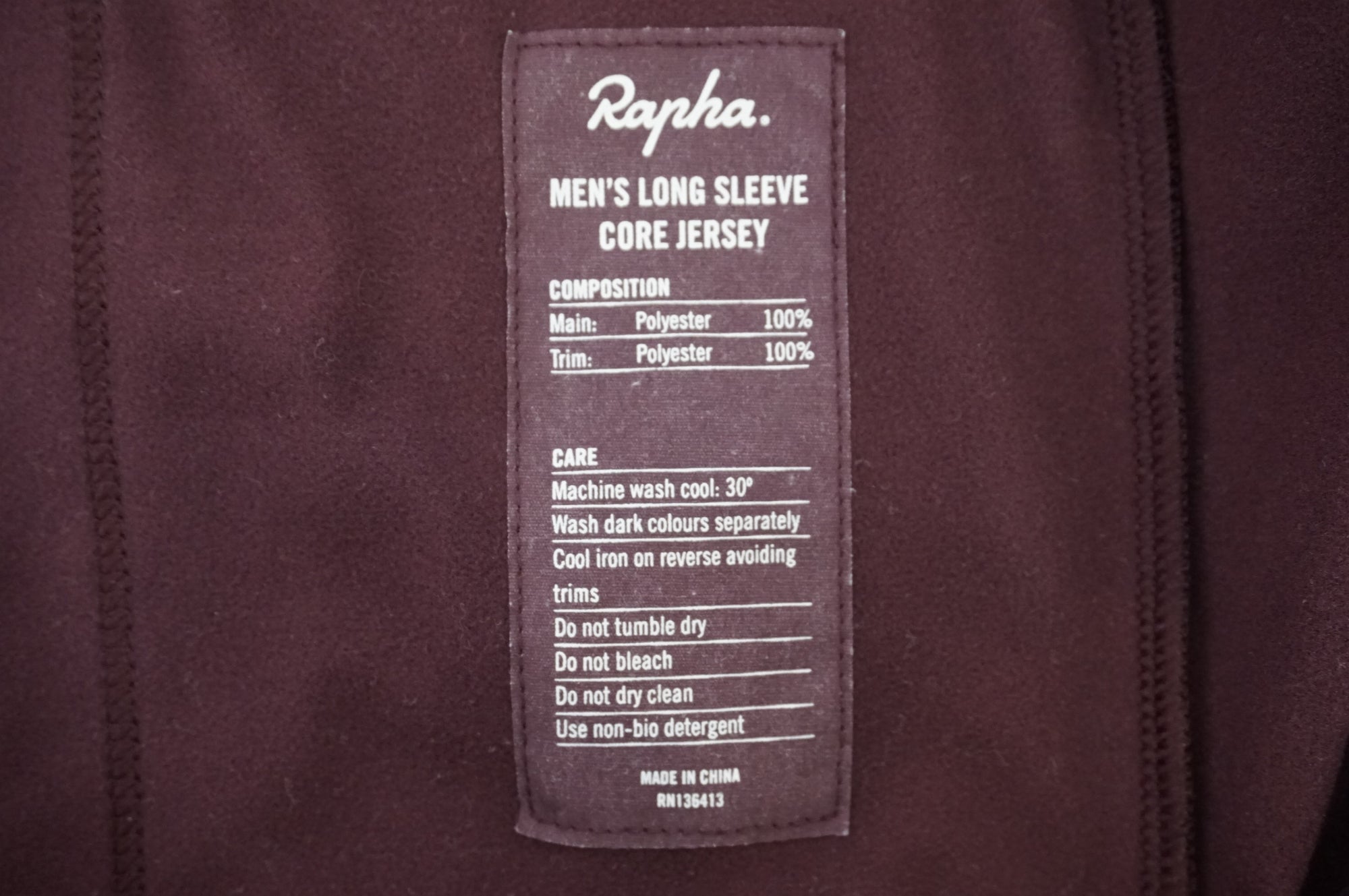 RAPHA 「ラファ」 MEN'S LONG SLEEVE CORE Mサイズ メンズ ジャージ / 世田谷店