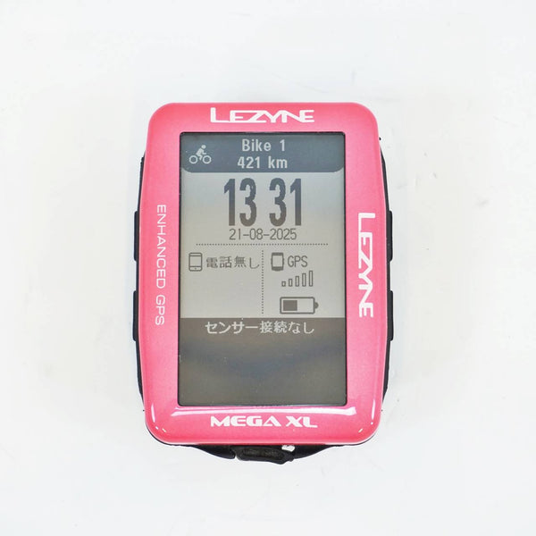 LEZYNE MEGA XL GPS サイクリングコンピューター LEZYNE MEGA XL GPS BIKE COMPUTER