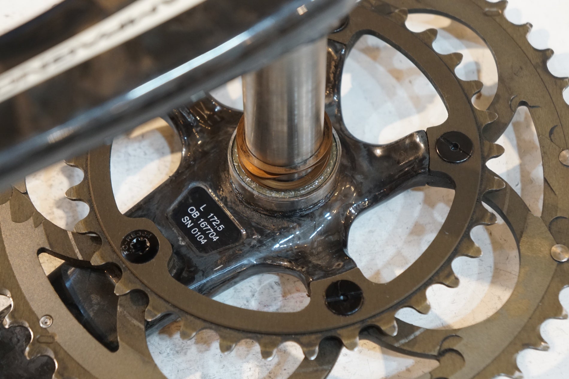 CAMPAGNOLO 「カンパニョーロ」 ATHENA 11 50-34T 172.5mm クランク