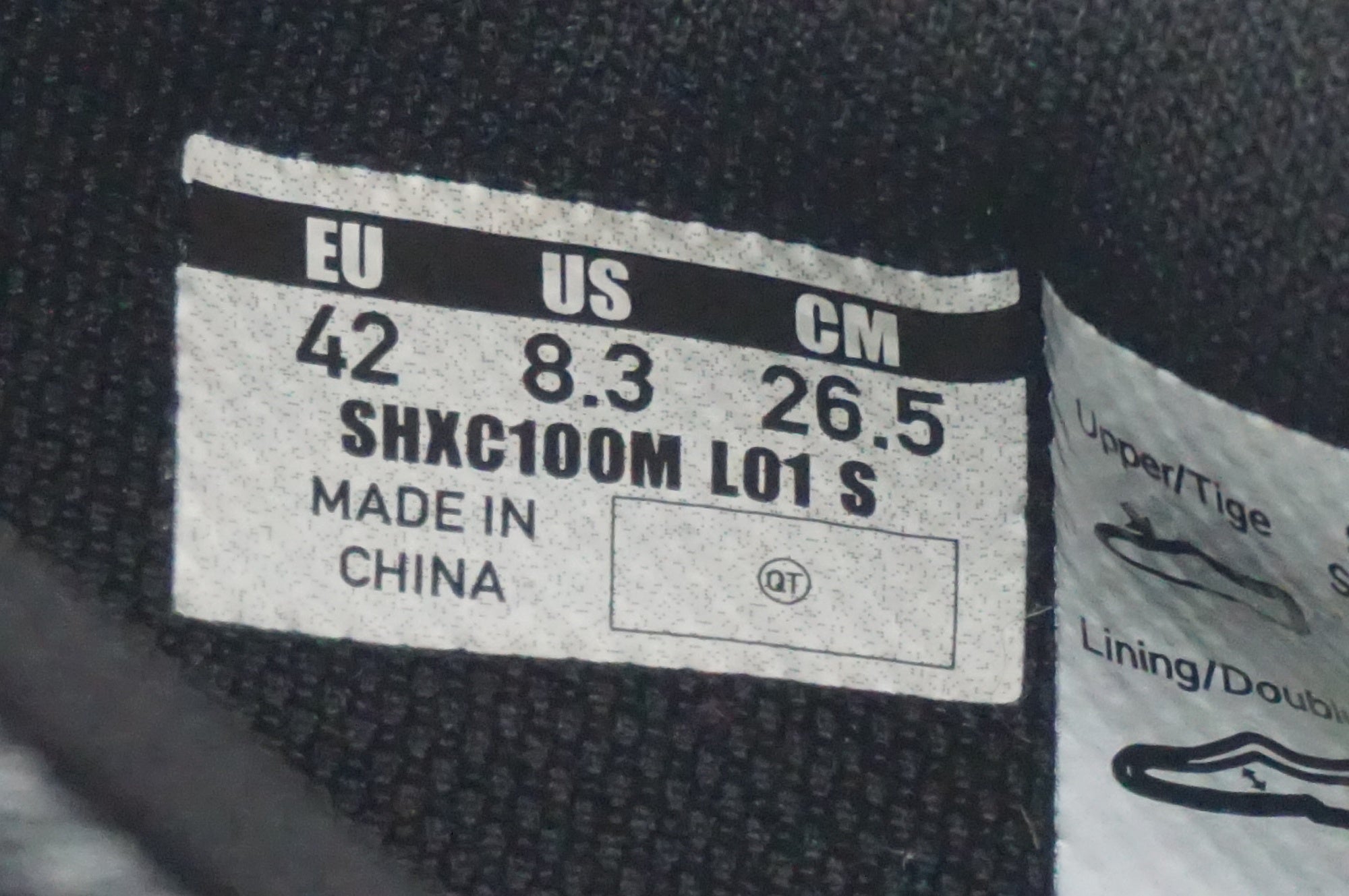 シマノ SHIMANO 「シマノ」 XC1 SHXC100M L01 S 42(26.5cm)サイズ シューズ