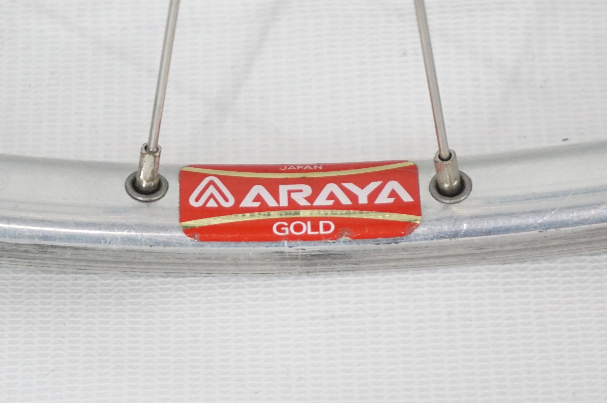 ○ARAYA アラヤ GOLD リム SHIMANO シマノ HB-7600 DURA-ACE NJS
