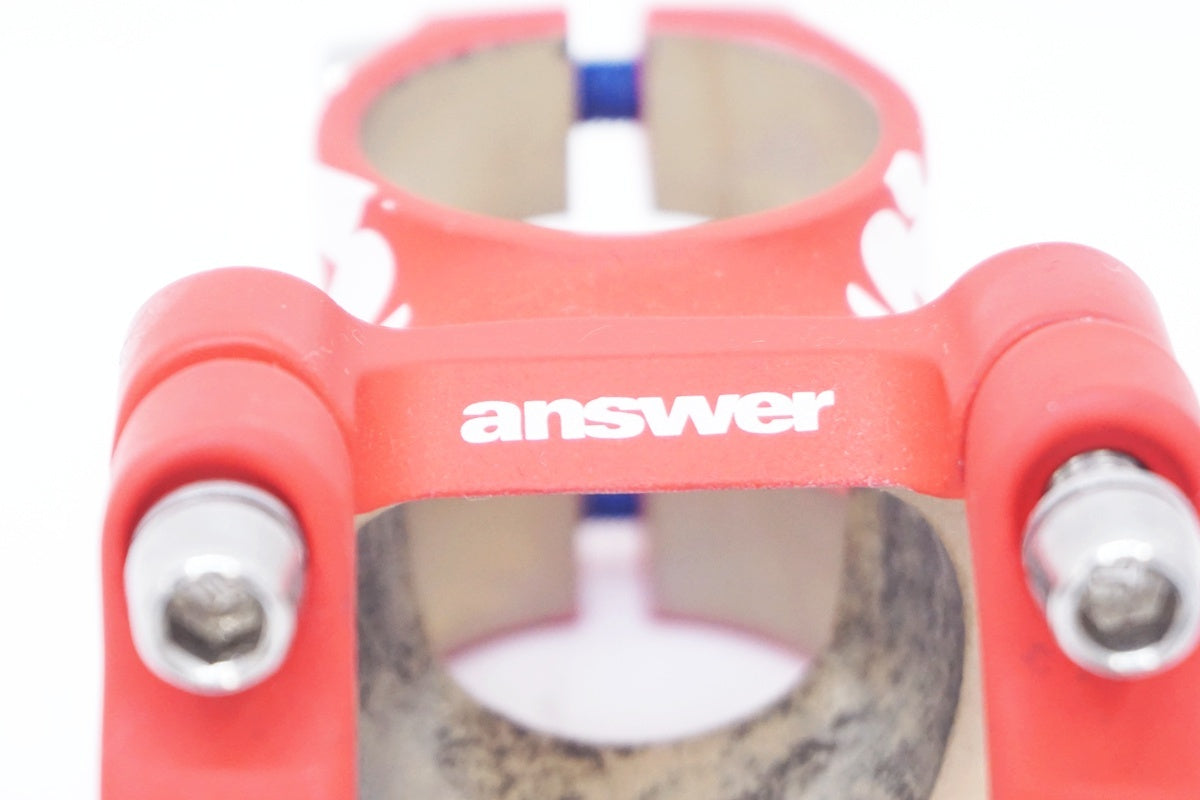 ANSWER BMX ステム EXPERT アンサー ANSWER BMX ステム EXPERT アンサー Expert Carbon Handlebars